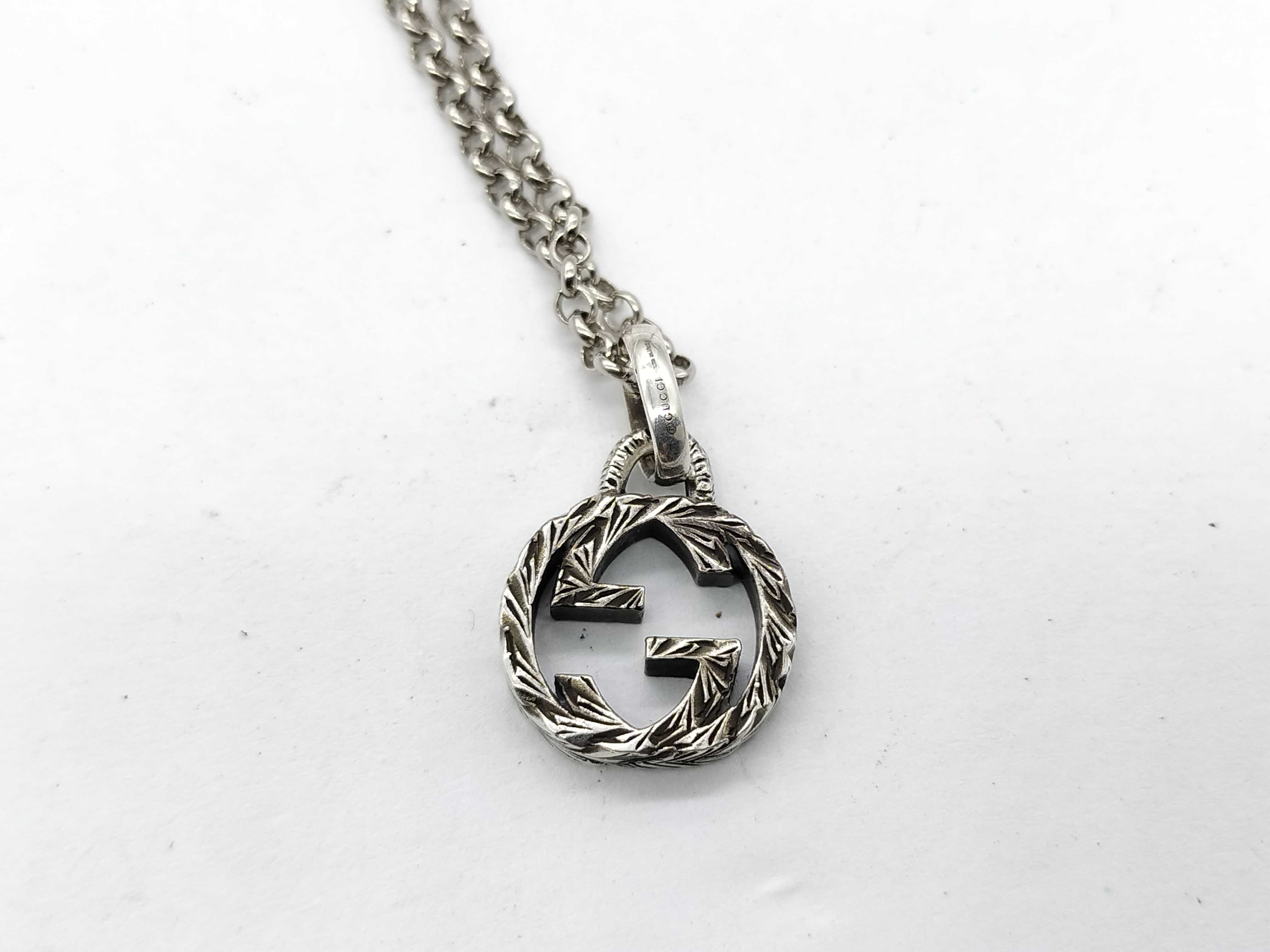 Interlocking Necklace, 925 Sterling Silver, 7.5g, Item Number 455535 — view 3