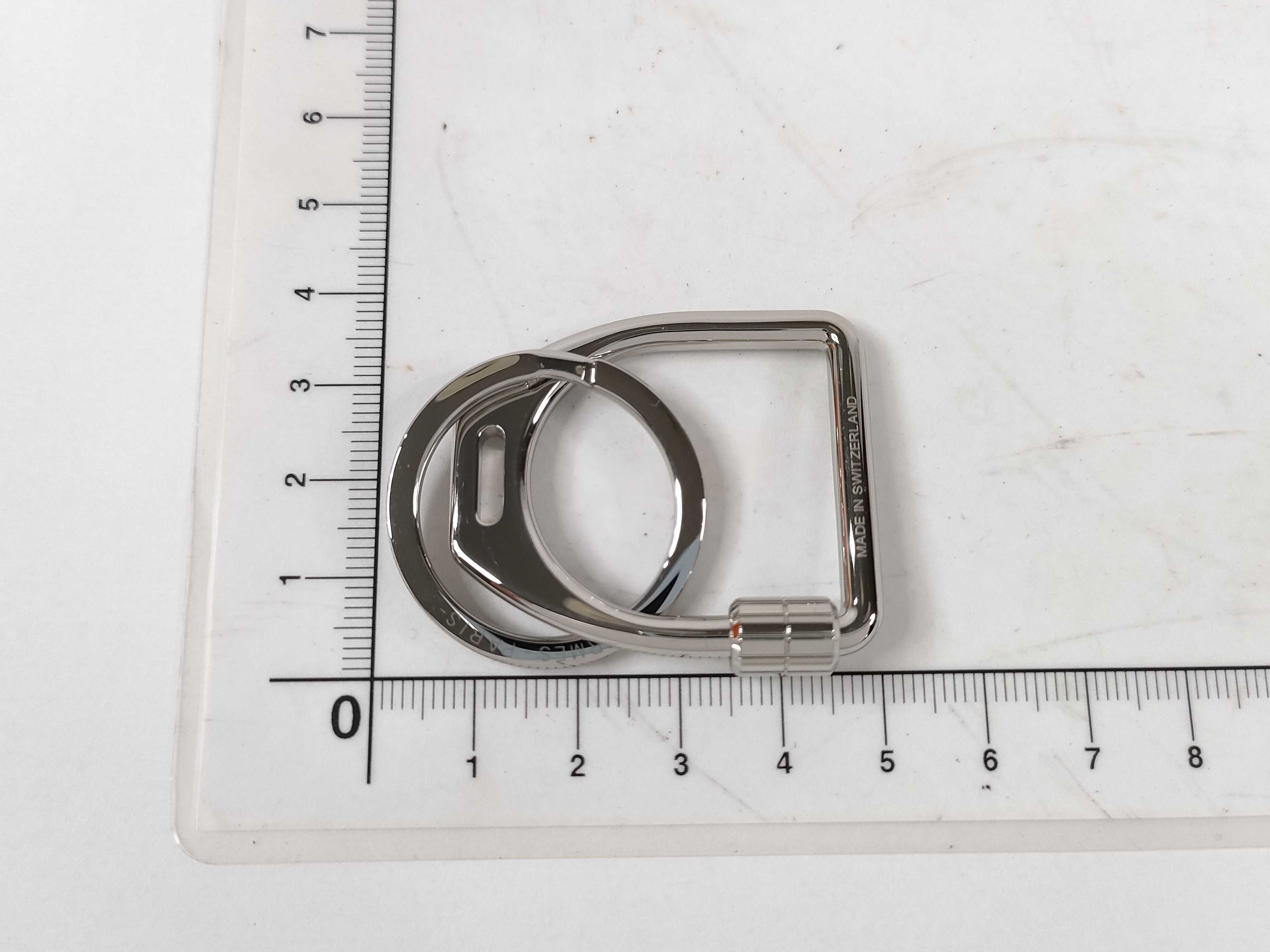 Etrier Keyring, Silver Hardware, Unused, Key Case/Keychain — view 9