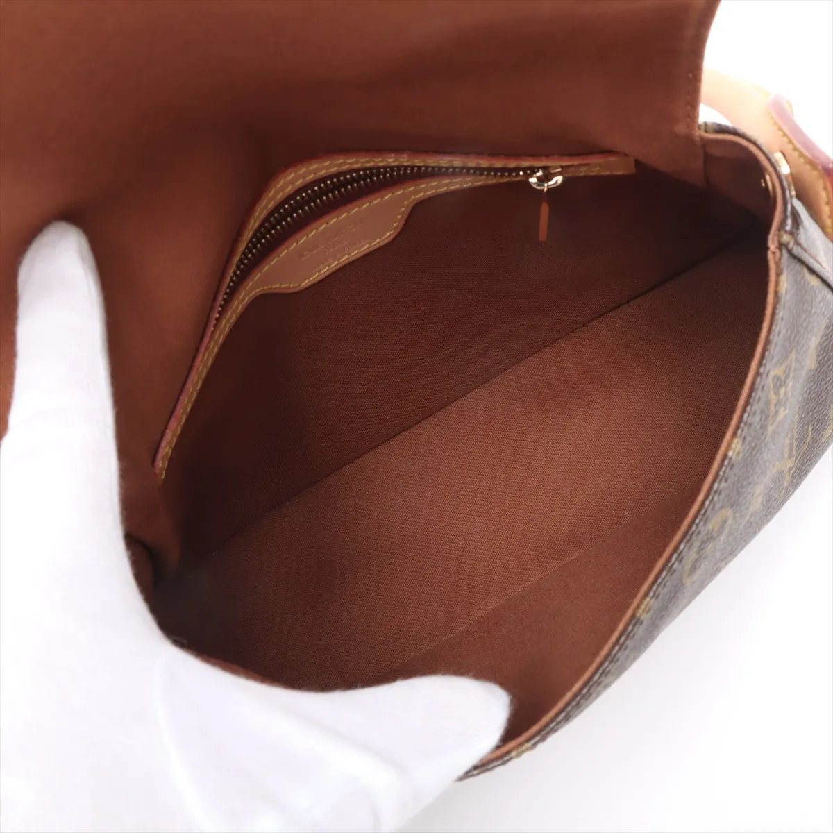 Monogram Mini Looping M51147 MI1002 Brown — view 7