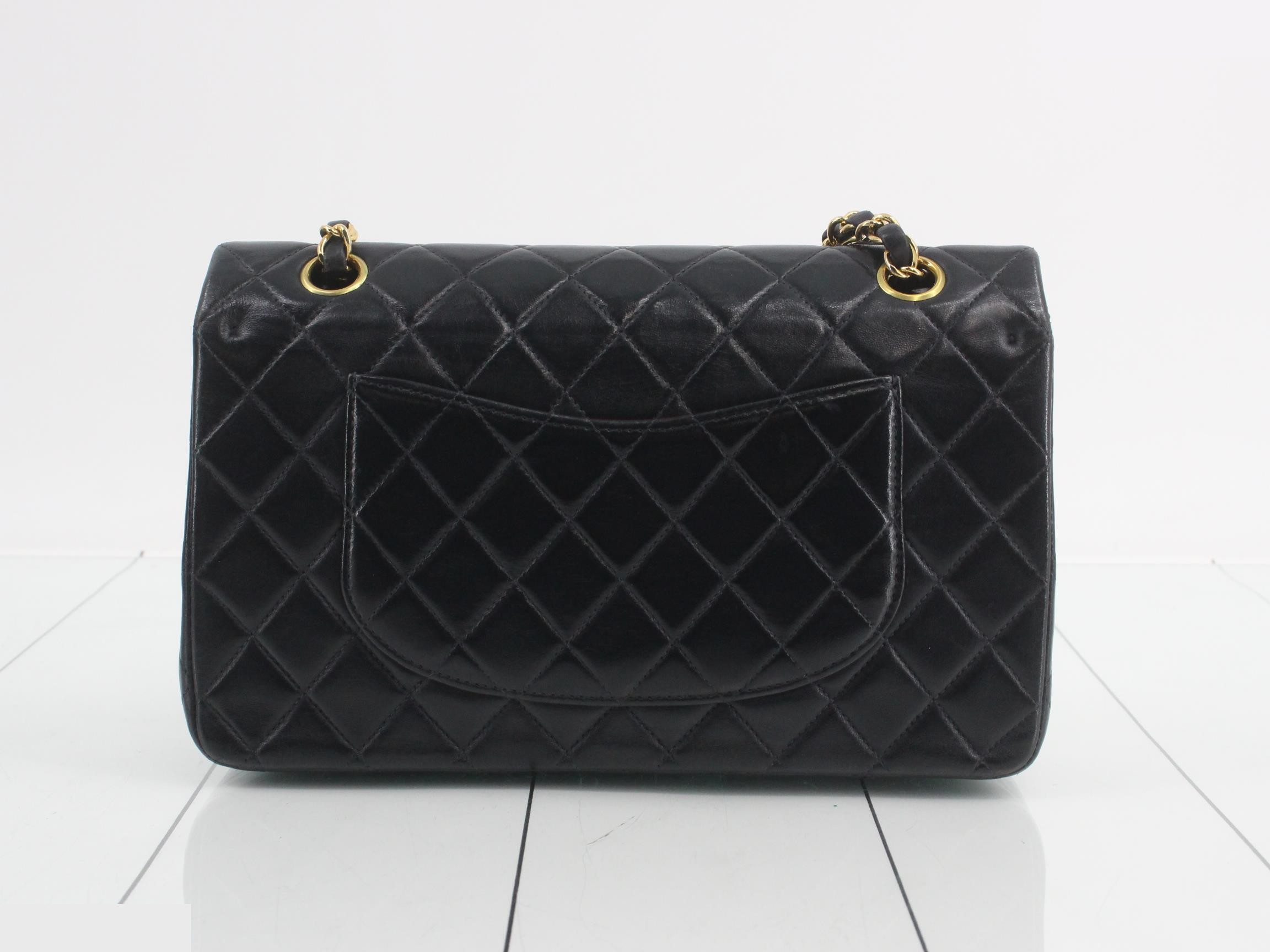Matelassé 25 Double Flap Lambskin Chain Shoulder Bag, Series 5 — view 2