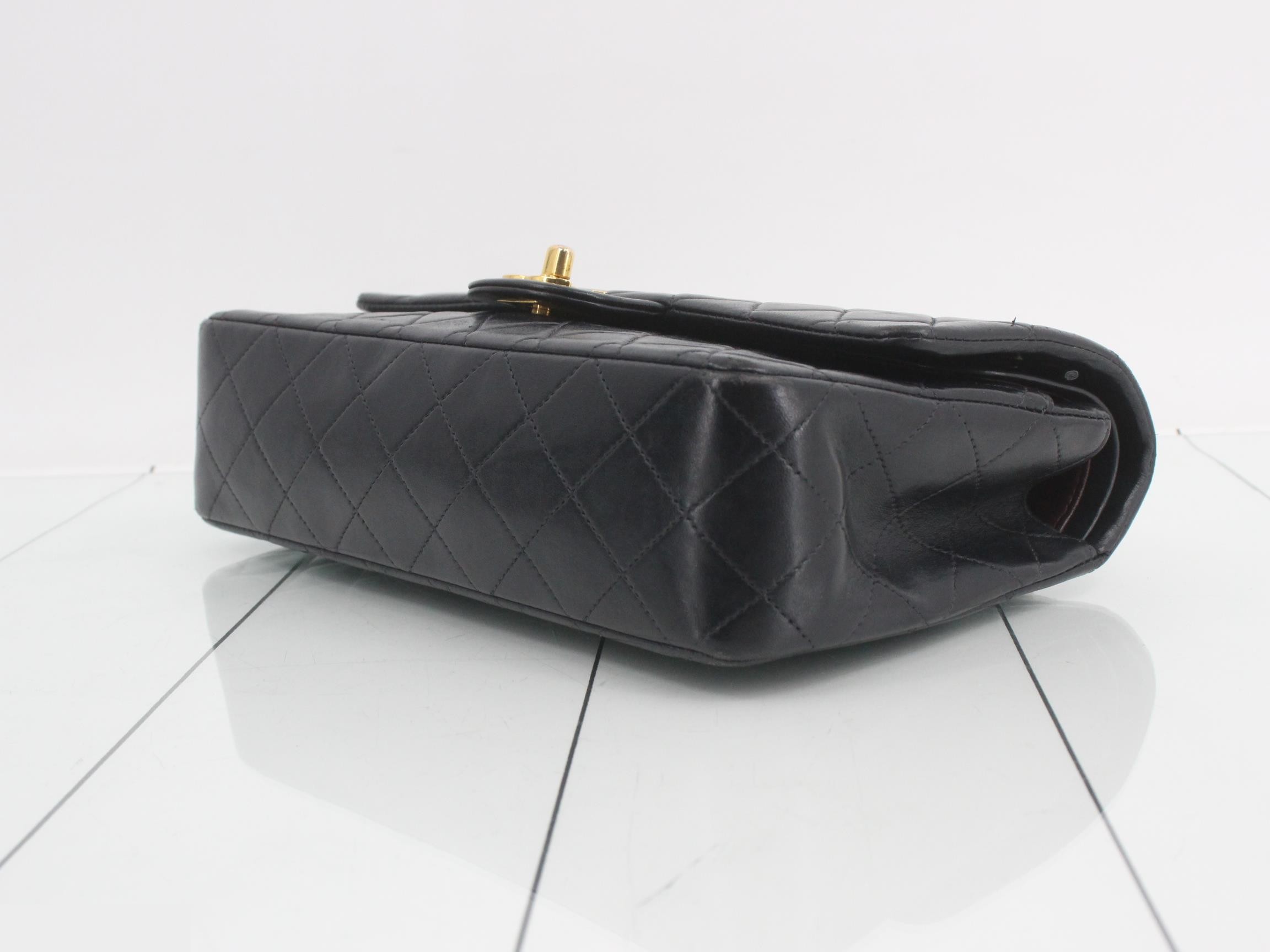 Matelassé 25 Double Flap Lambskin Chain Shoulder Bag, Series 5 — view 6