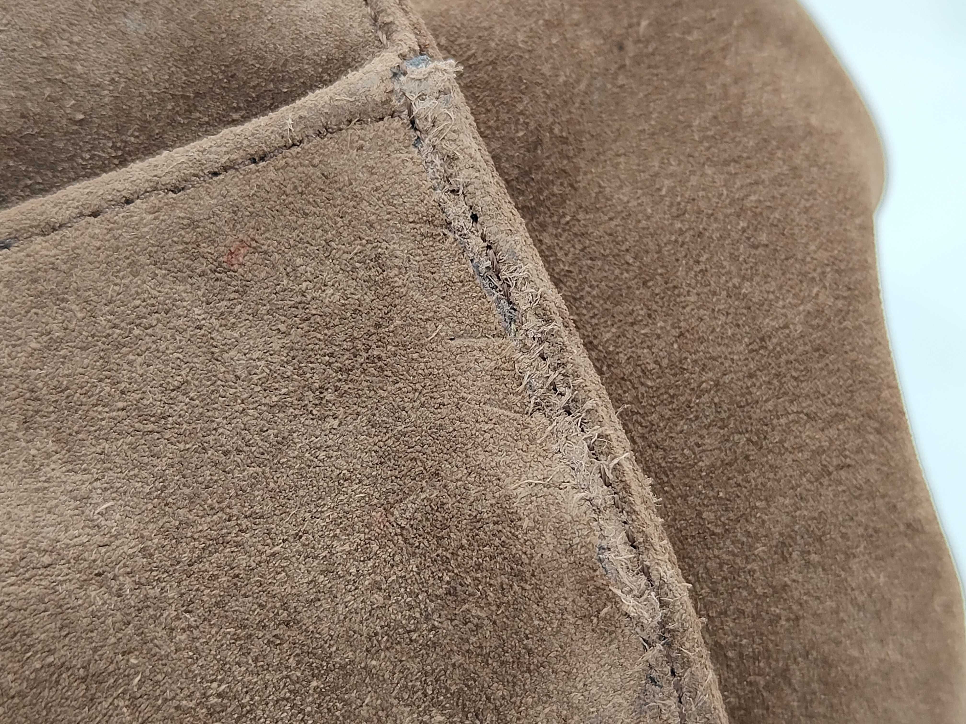 Coco Mark Backpack, Suede, Brown, Series 1 Backpack — view 3