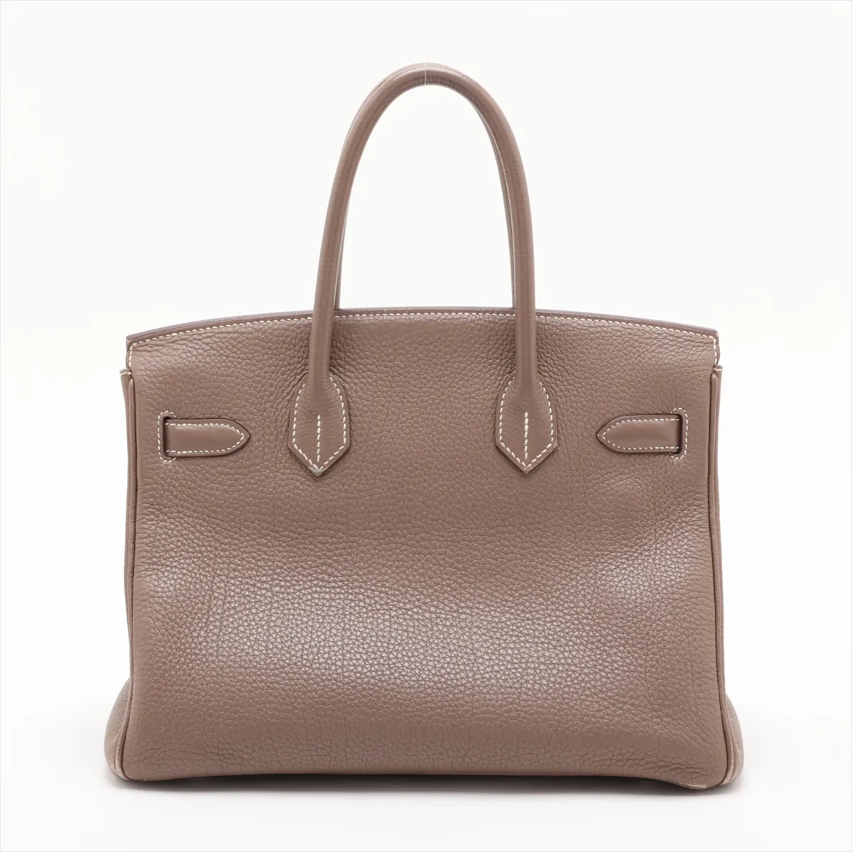 [Individually packaged] Hermes Birkin 30 Letournée Togo Etoupe Silver Hardware (Stamp unclear) — view 2