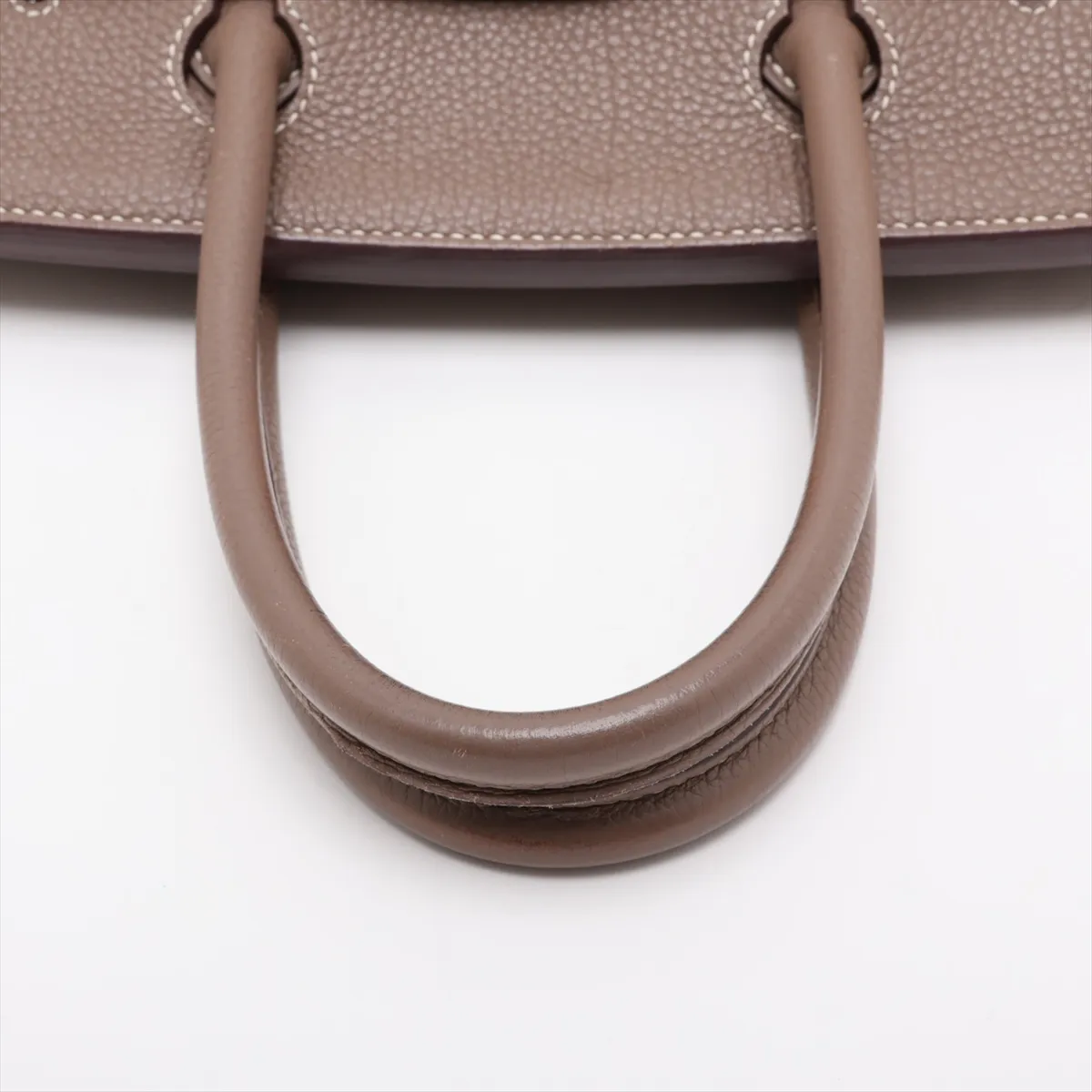 [Individually packaged] Hermes Birkin 30 Letournée Togo Etoupe Silver Hardware (Stamp unclear) — view 5