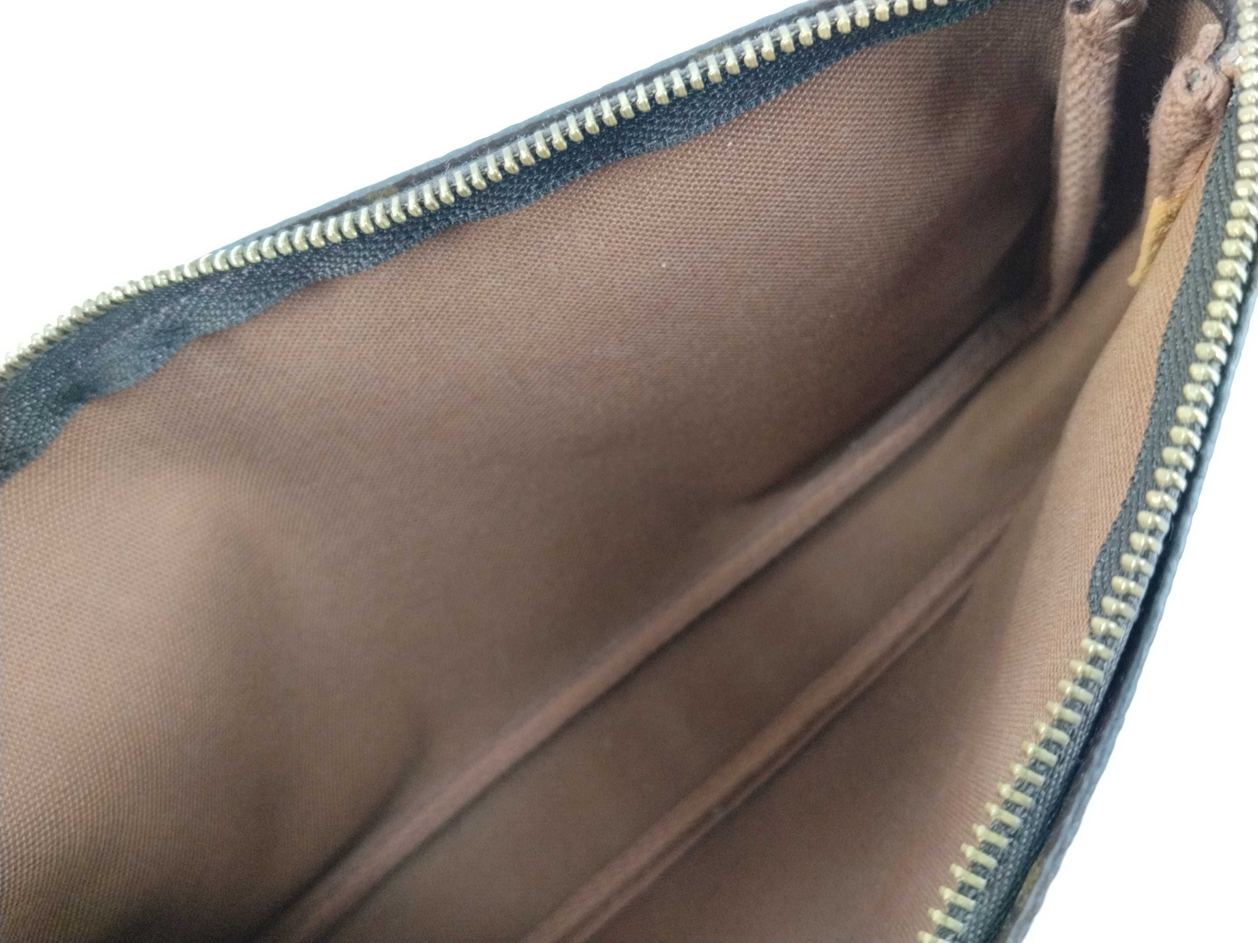 Monogram Vuitton M51980 Pochette Accessoires Pouch Monogram Canvas Brown Pouch — view 12