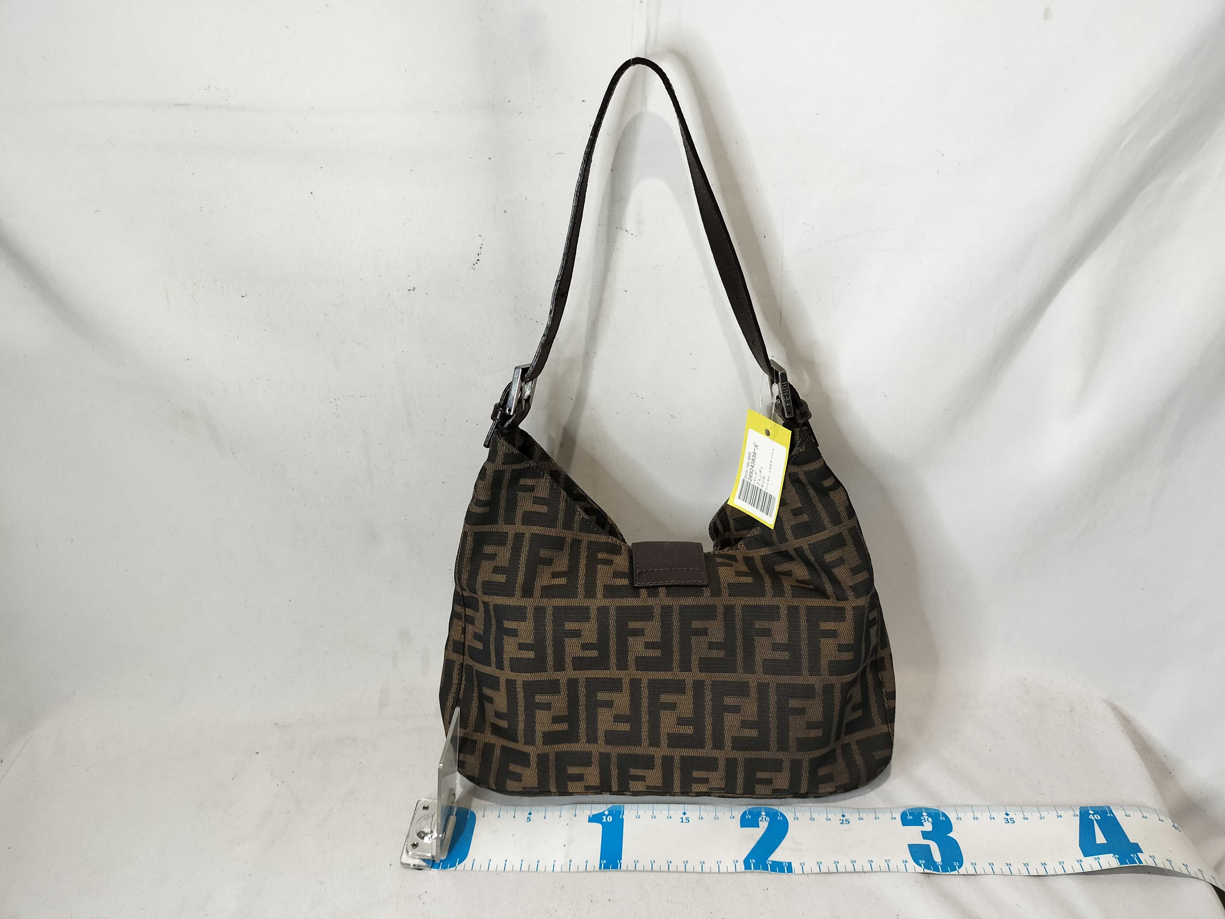 Zucca pattern one-shoulder shoulder bag/handbag — view 3