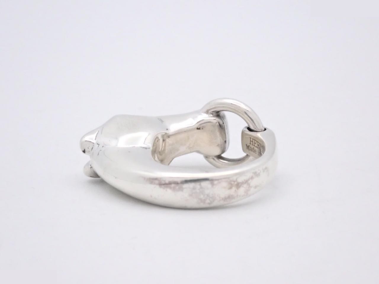 Gallop Horse 925 Stamped 47 Ring Actual Size #6 16.4g — view 2