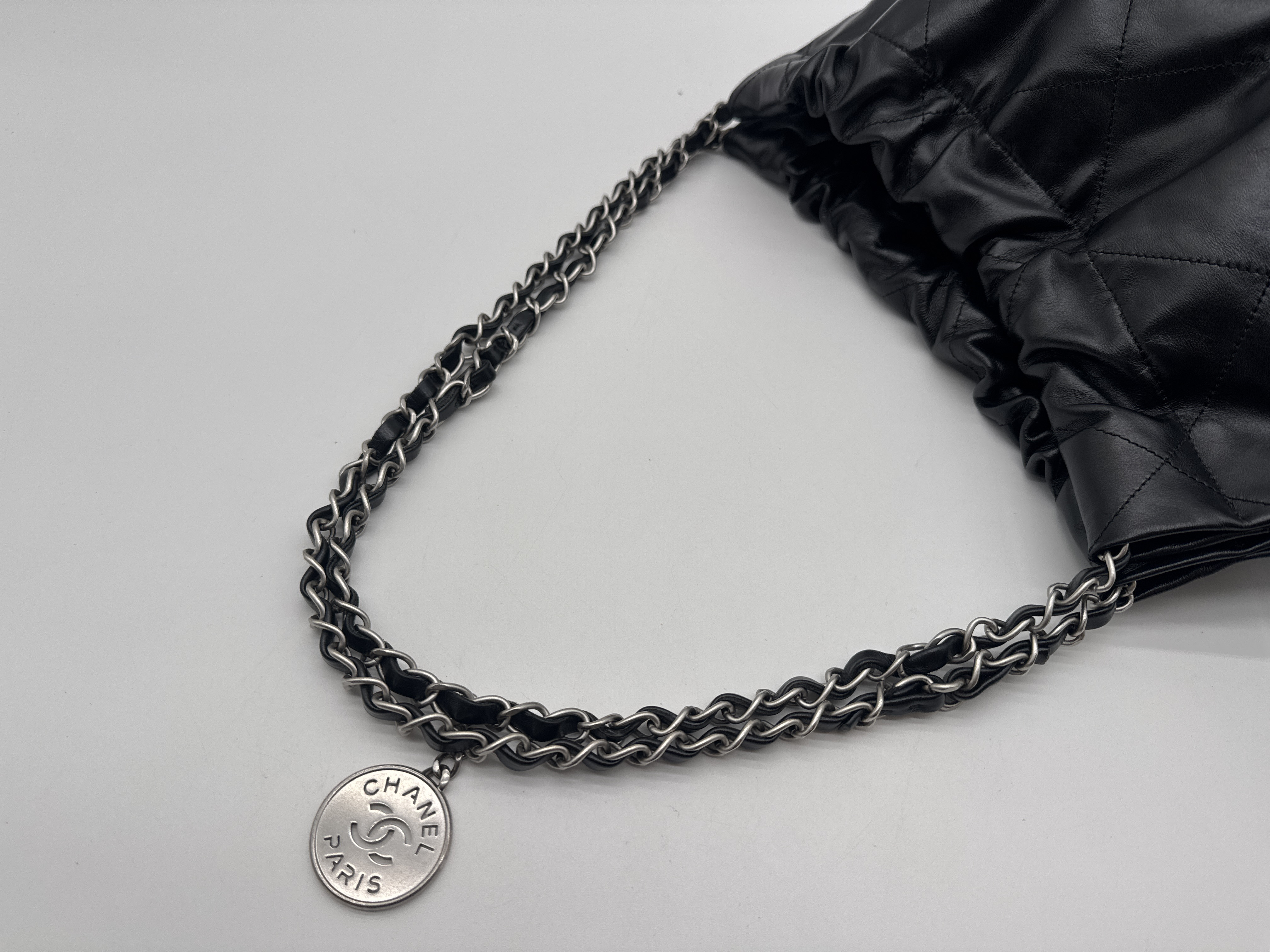 22 Small Black Shoulder Bag — view 8