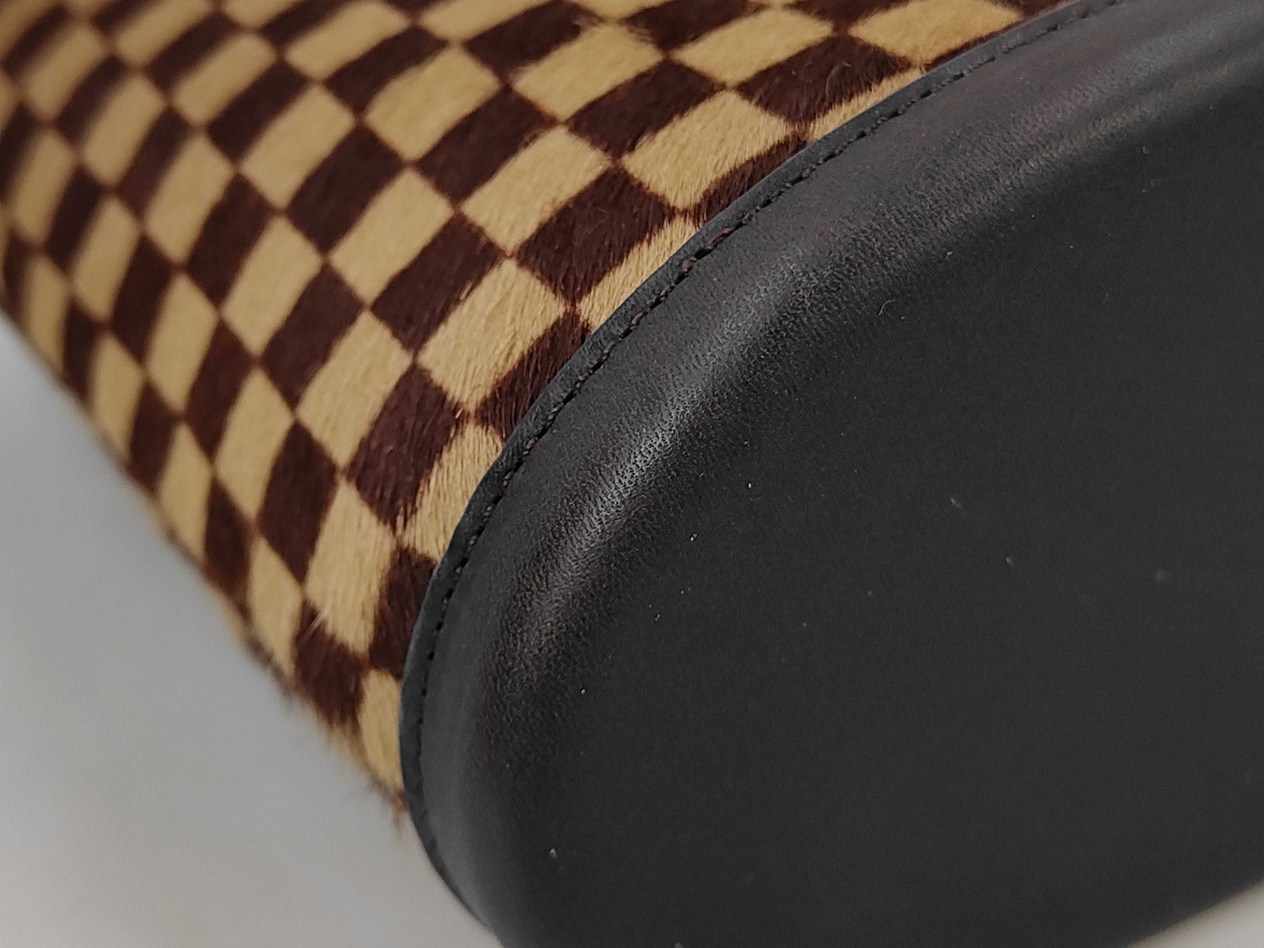 Damier Sauvage Calf Hair Impala Handbag — view 3