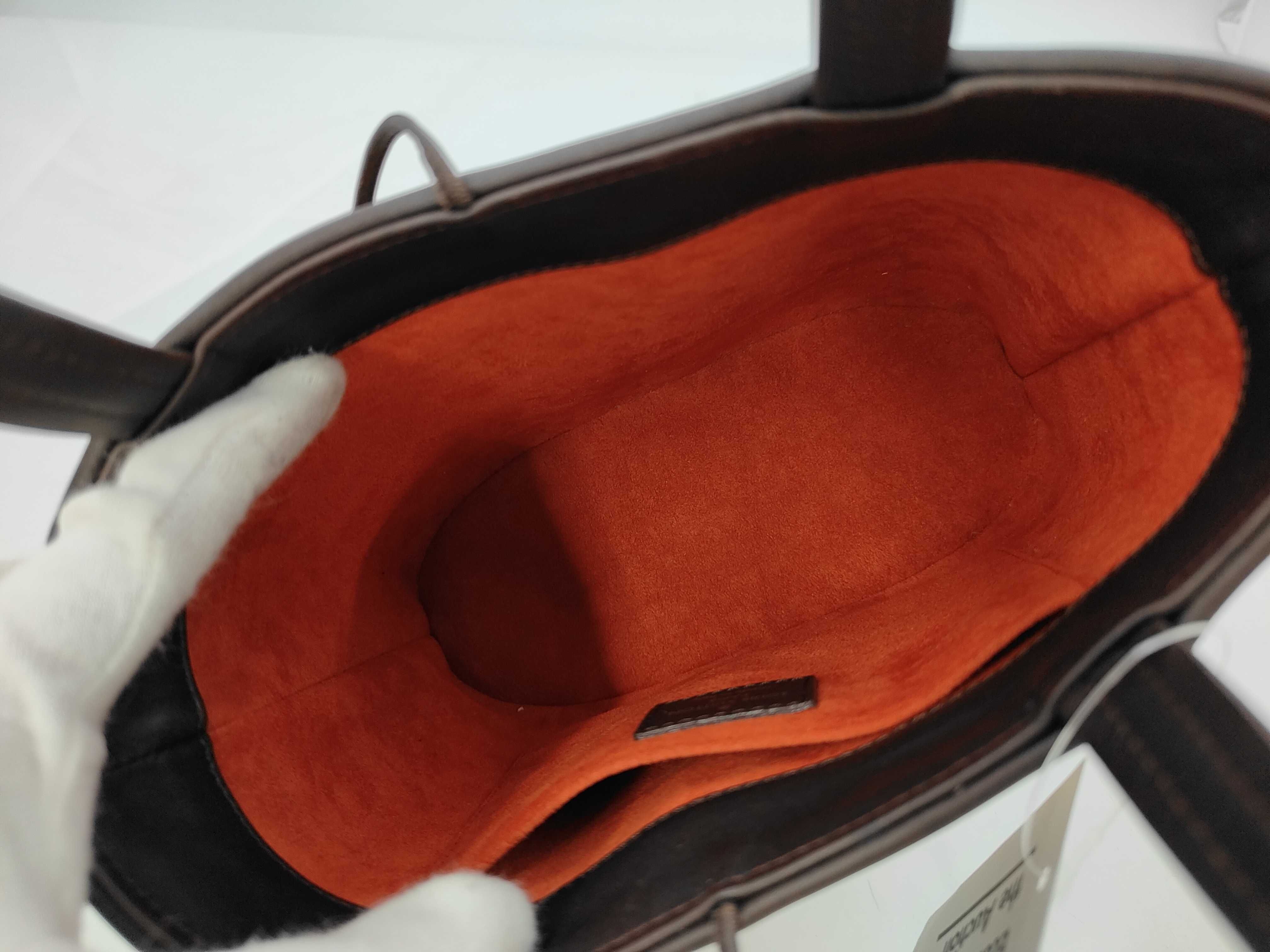 Damier Sauvage Calf Hair Impala Handbag — view 8