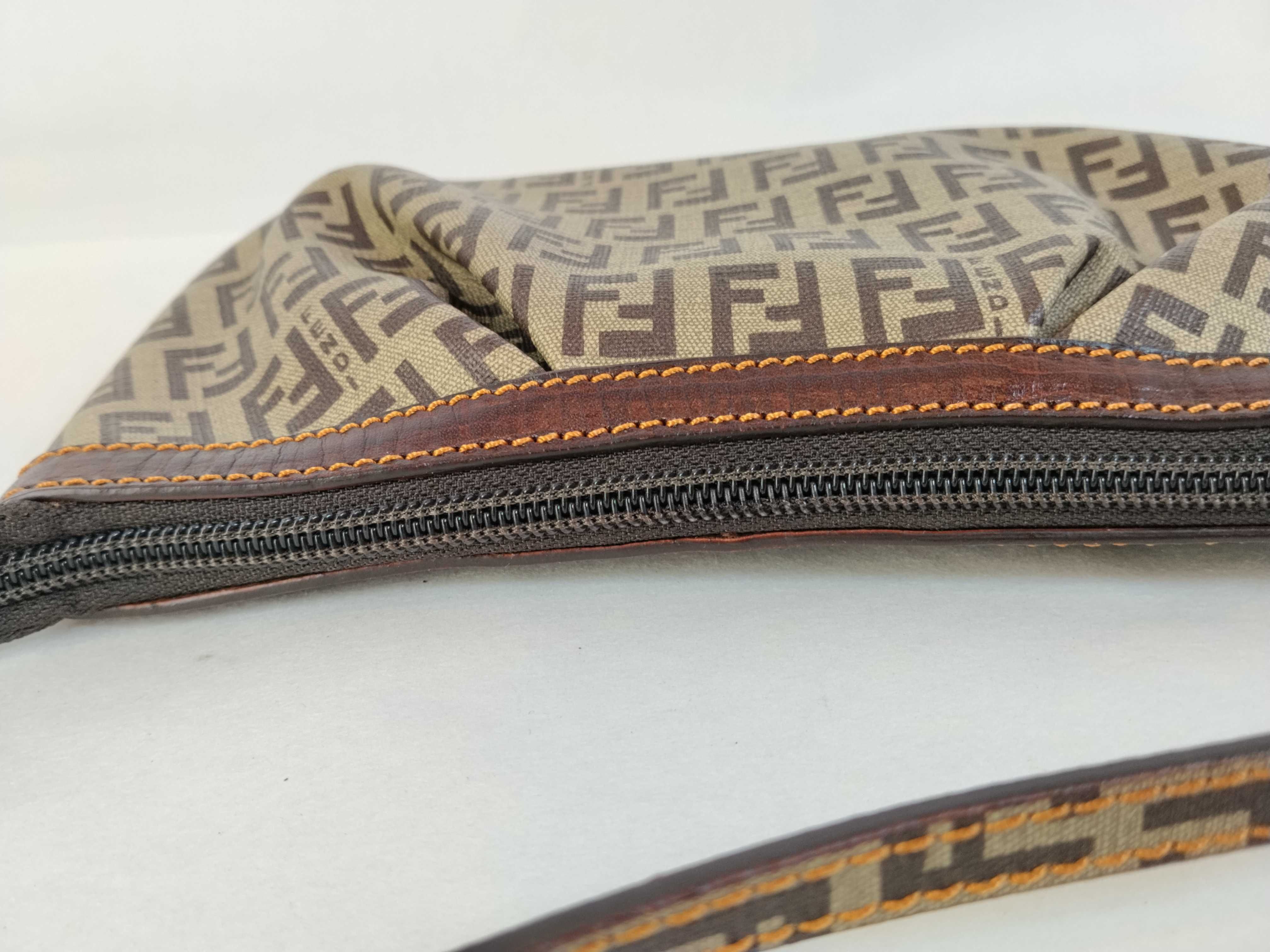 Zucchino One-Shoulder Bag, Brown, Accessory Pouch — view 9