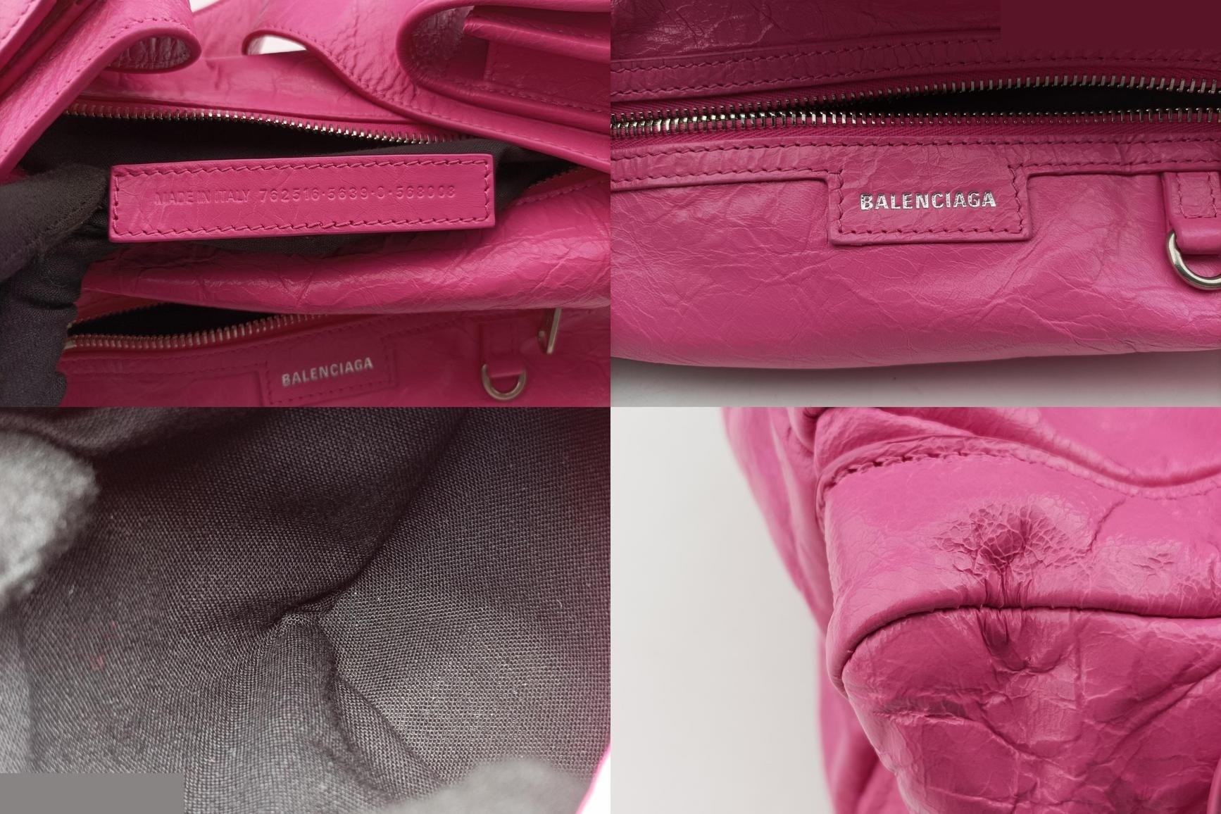 Super Busy XS Sling Bag, Leather, Pink — view 8