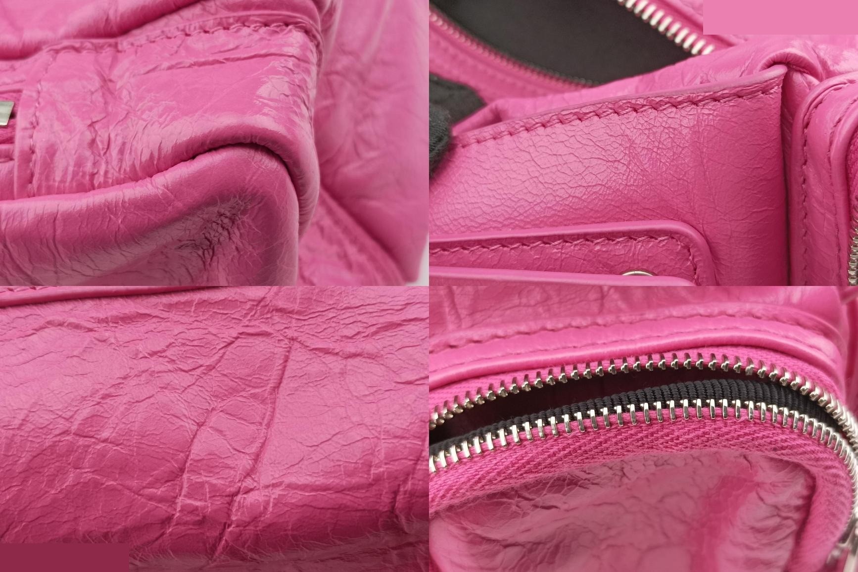 Super Busy XS Sling Bag, Leather, Pink — view 9