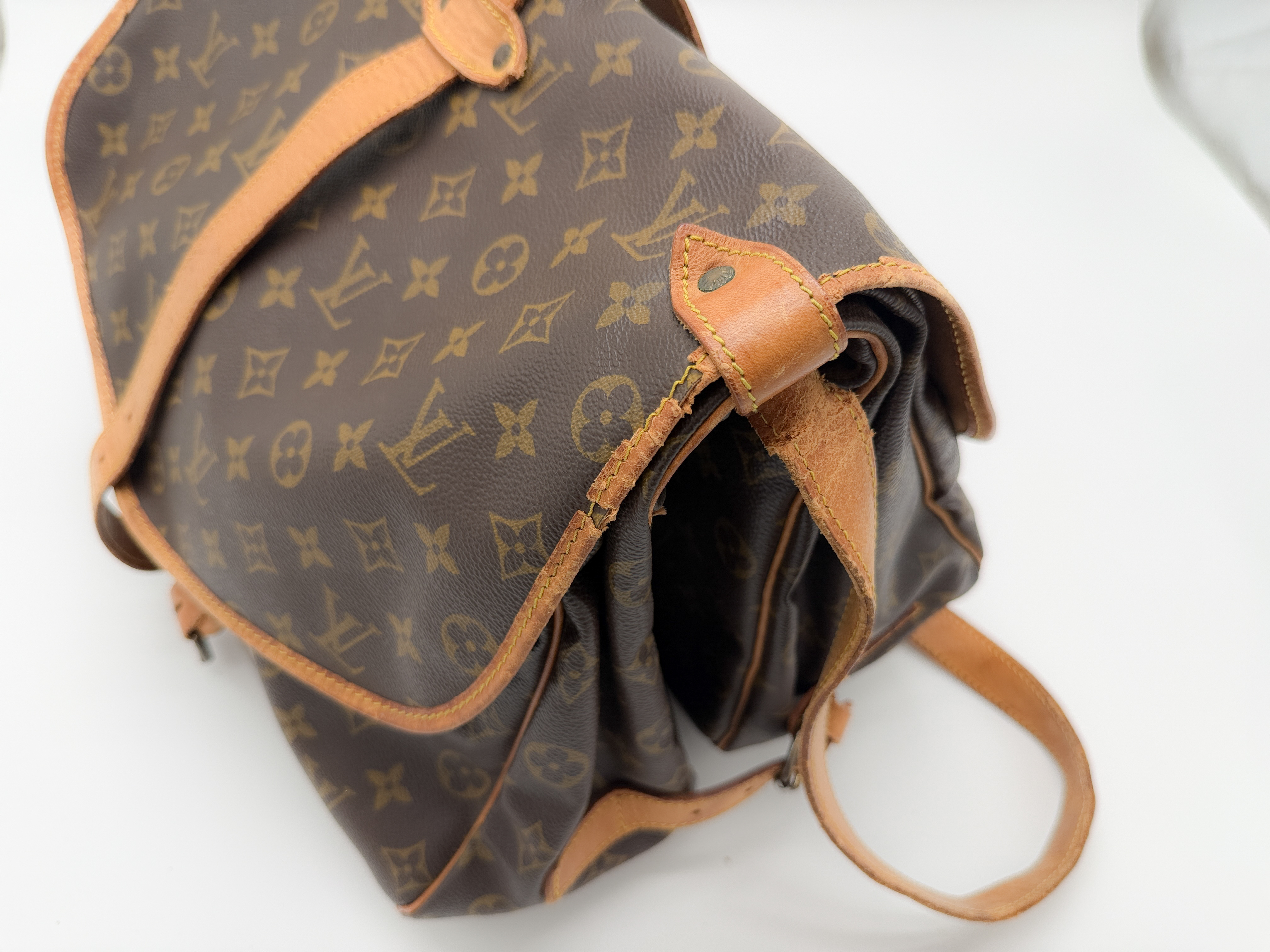 Monogram M42254 Saumur 35 AR1901 Shoulder Bag — view 11