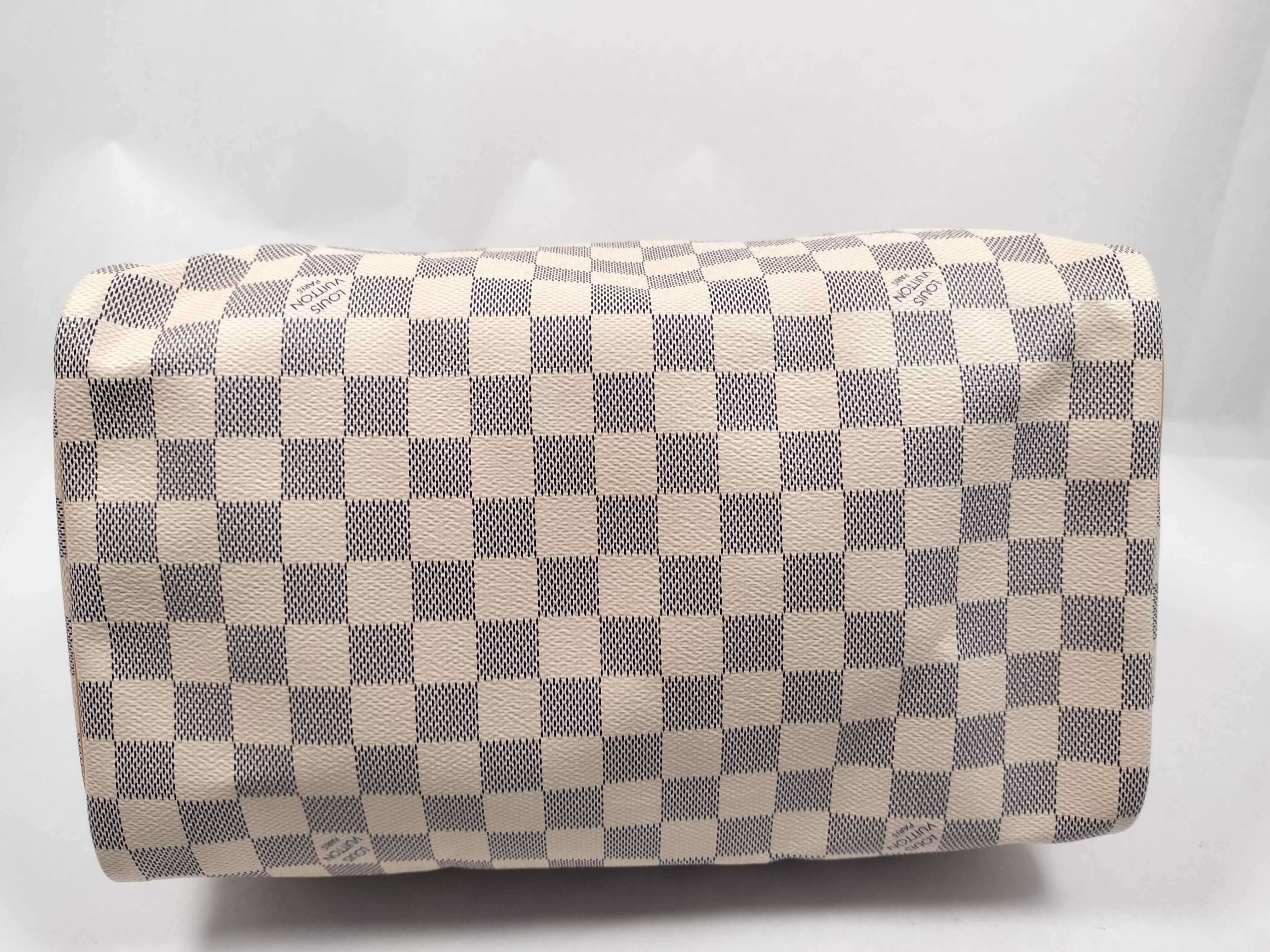 Damier Azur LV Damier Azur Speedy 30 N41533 MB3148 Boston Bag — view 7