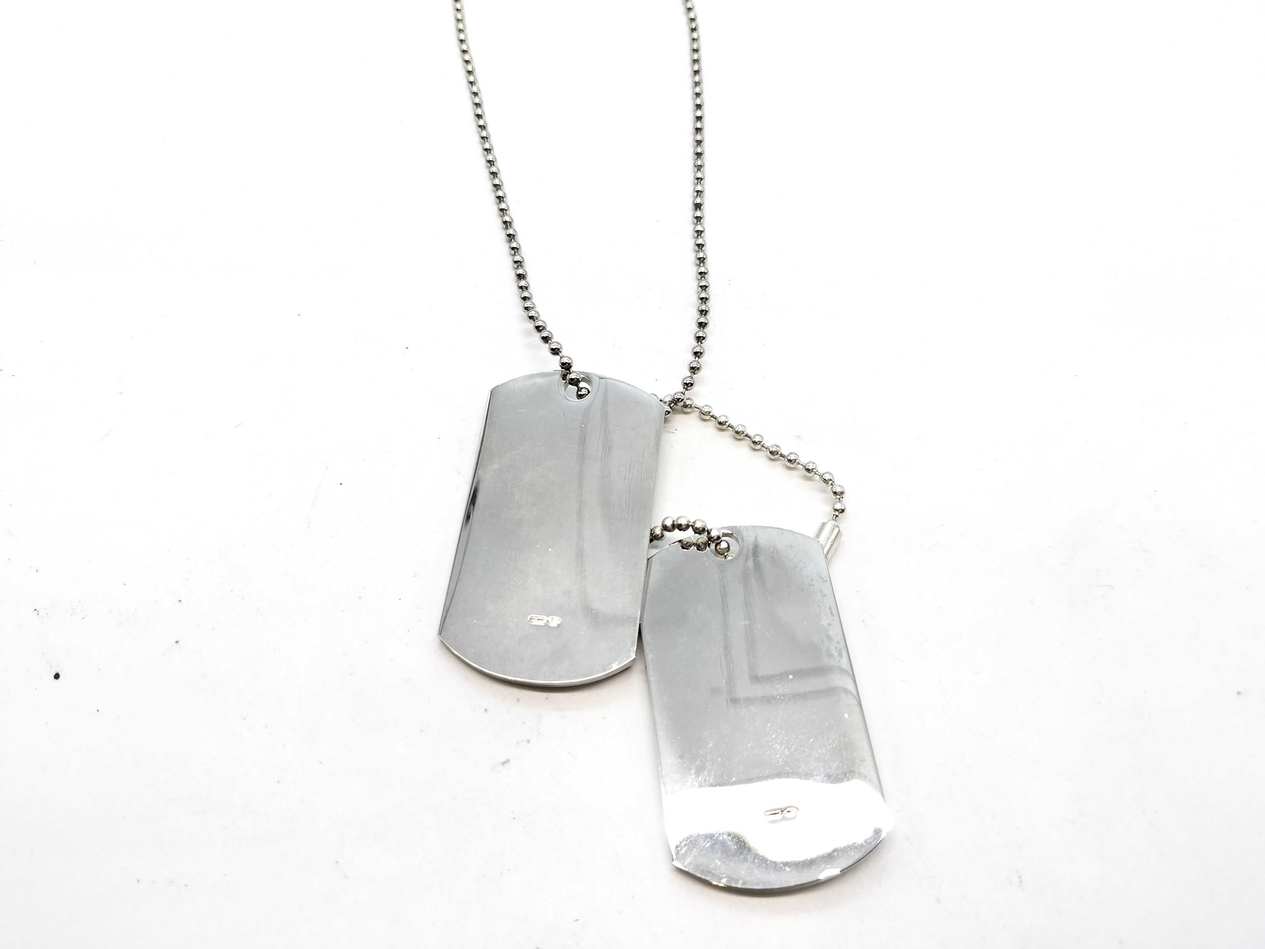 Dog Tag 925 Necklace 51g — view 3