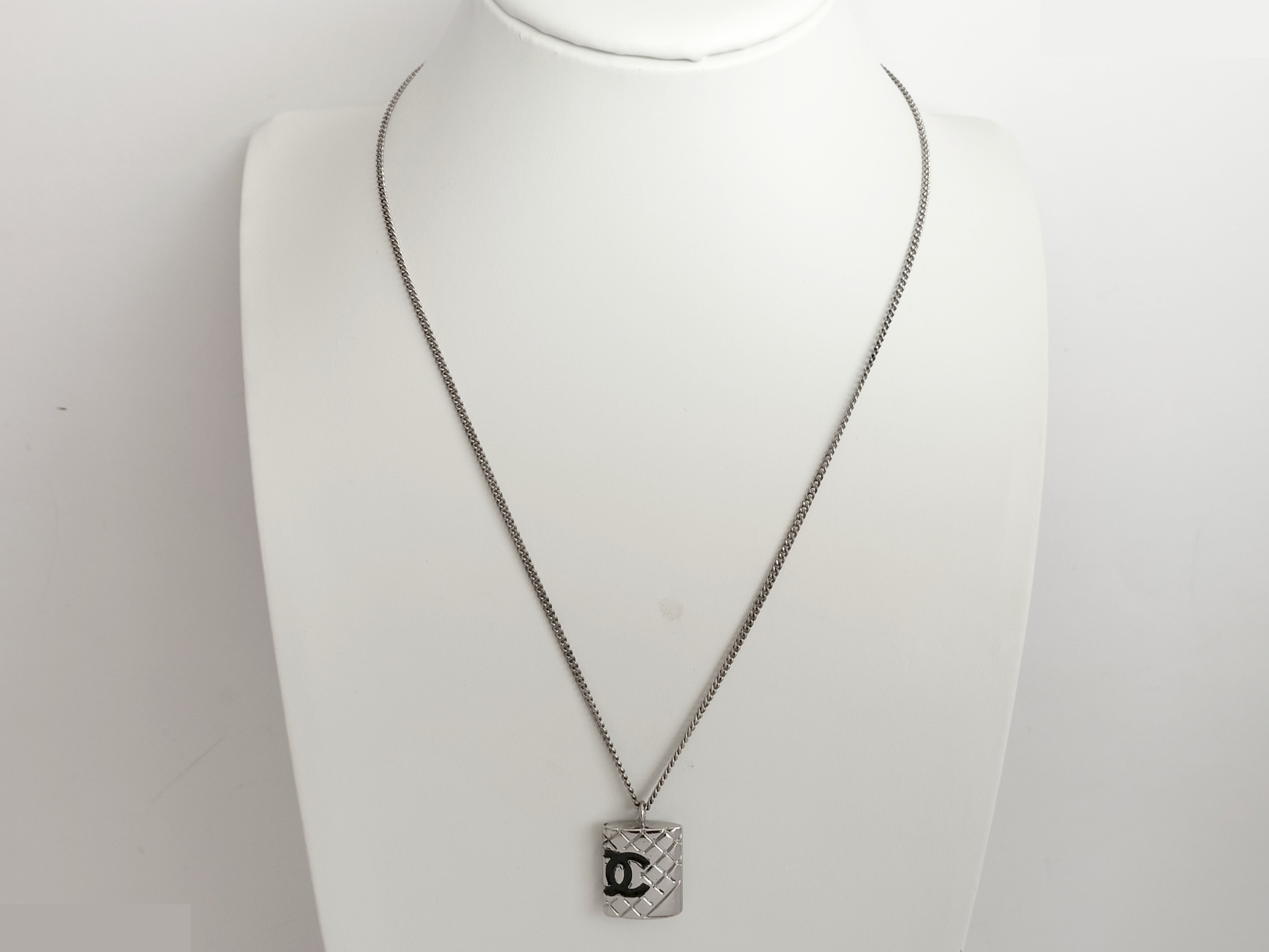 Coco Cambon Line Silver Necklace, Chain approx. 43cm — view 7