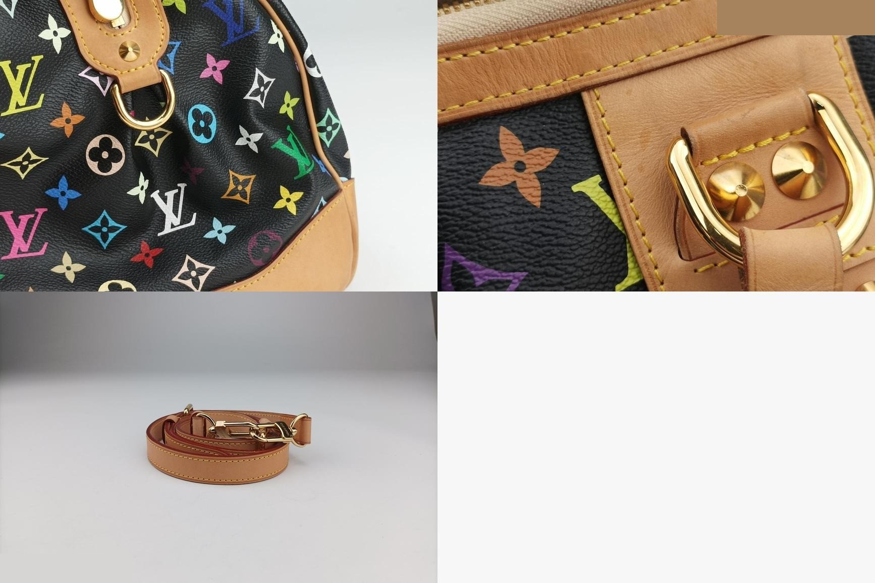 Courtney MM Monogram Multicolor Noir — view 10