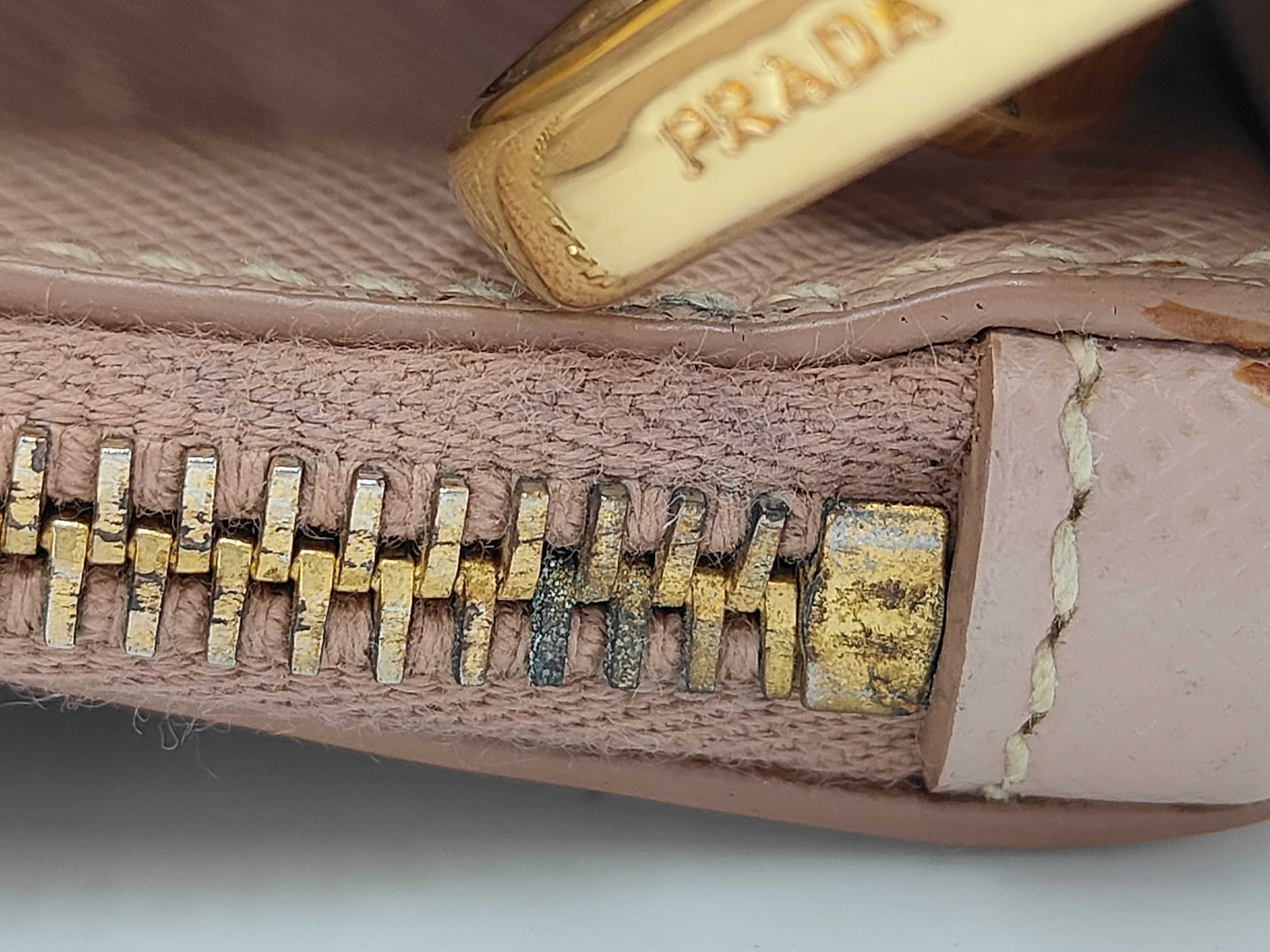 Saffiano Galleria 2-Way Handbag, Beige with Gold Hardware — view 15
