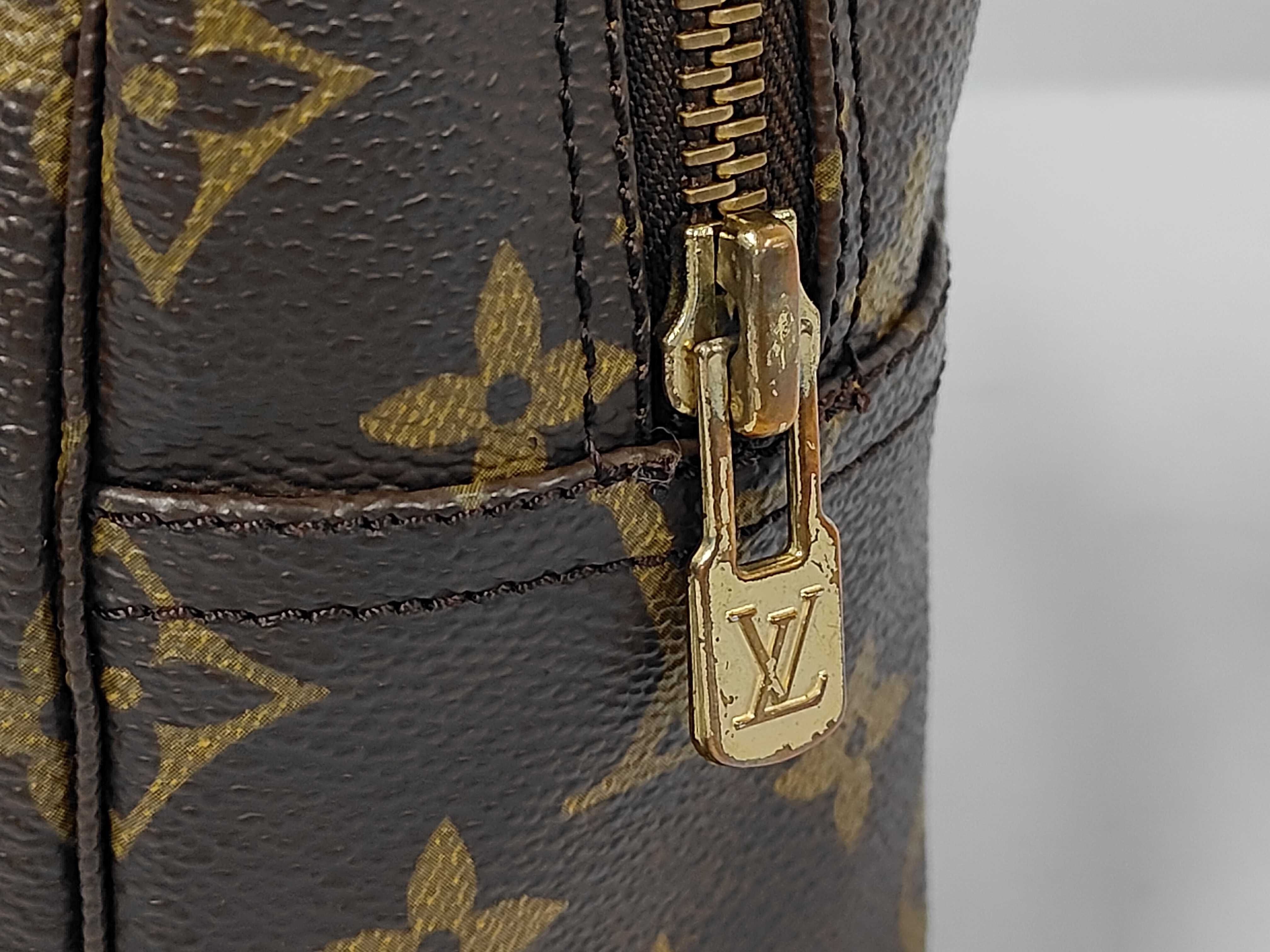 Monogram Toiletry Pouch, Small Item — view 3