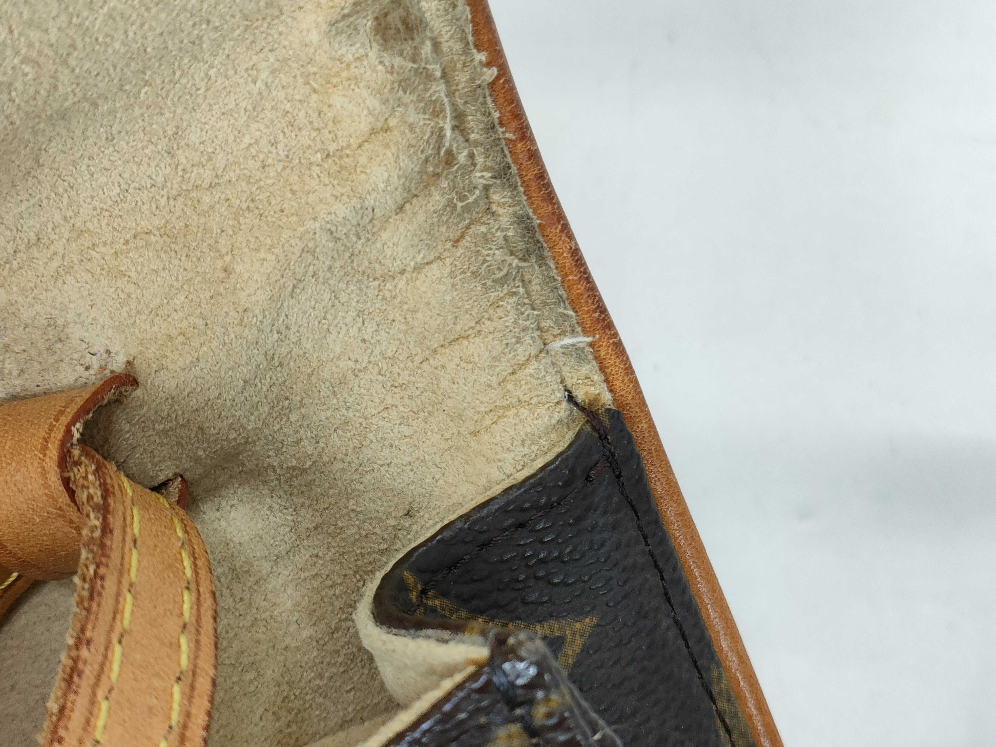 Monogram Pochette Twin PM M51854 Brown SD1010 Pouch — view 9