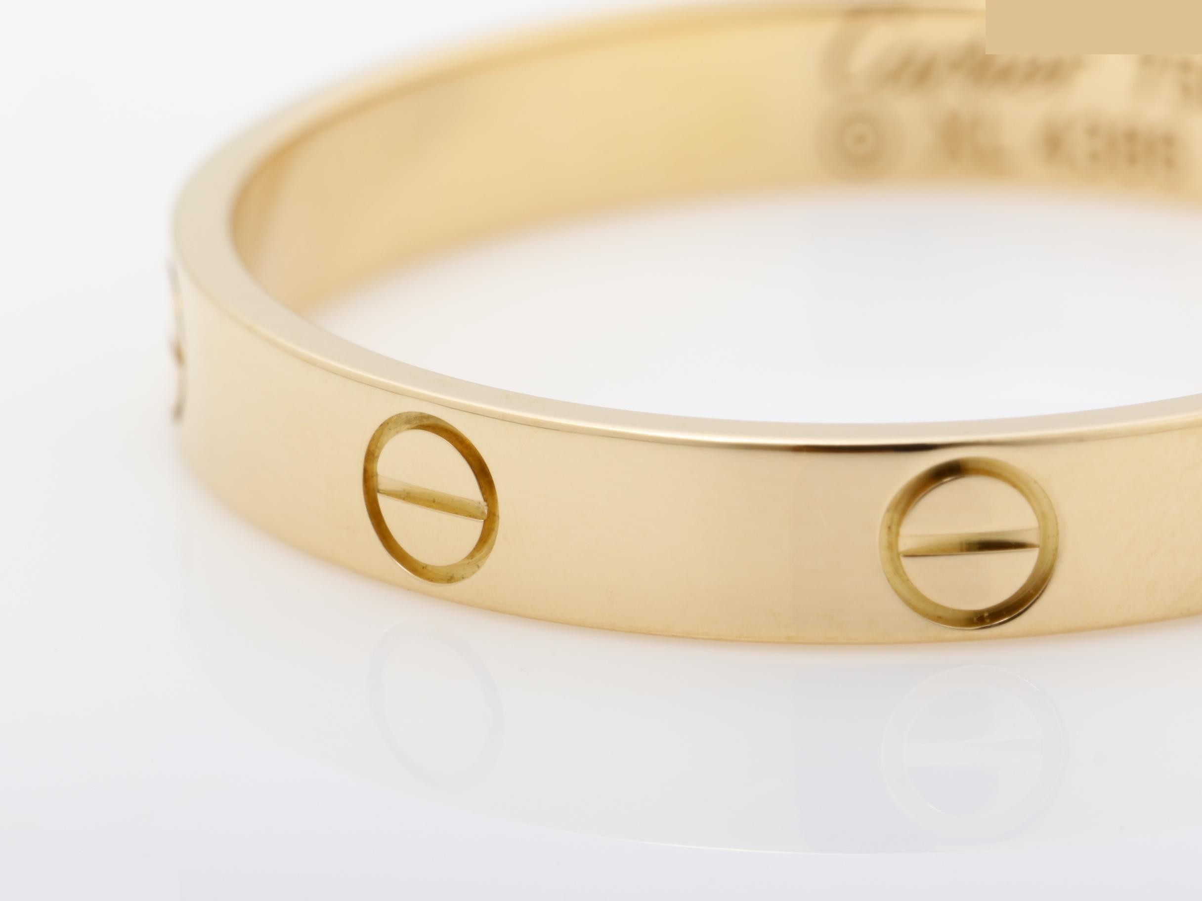 Mini Love Ring, #68 stamped / actual size #27, 750PG, 4.0g, width approximately 3.5mm — view 3