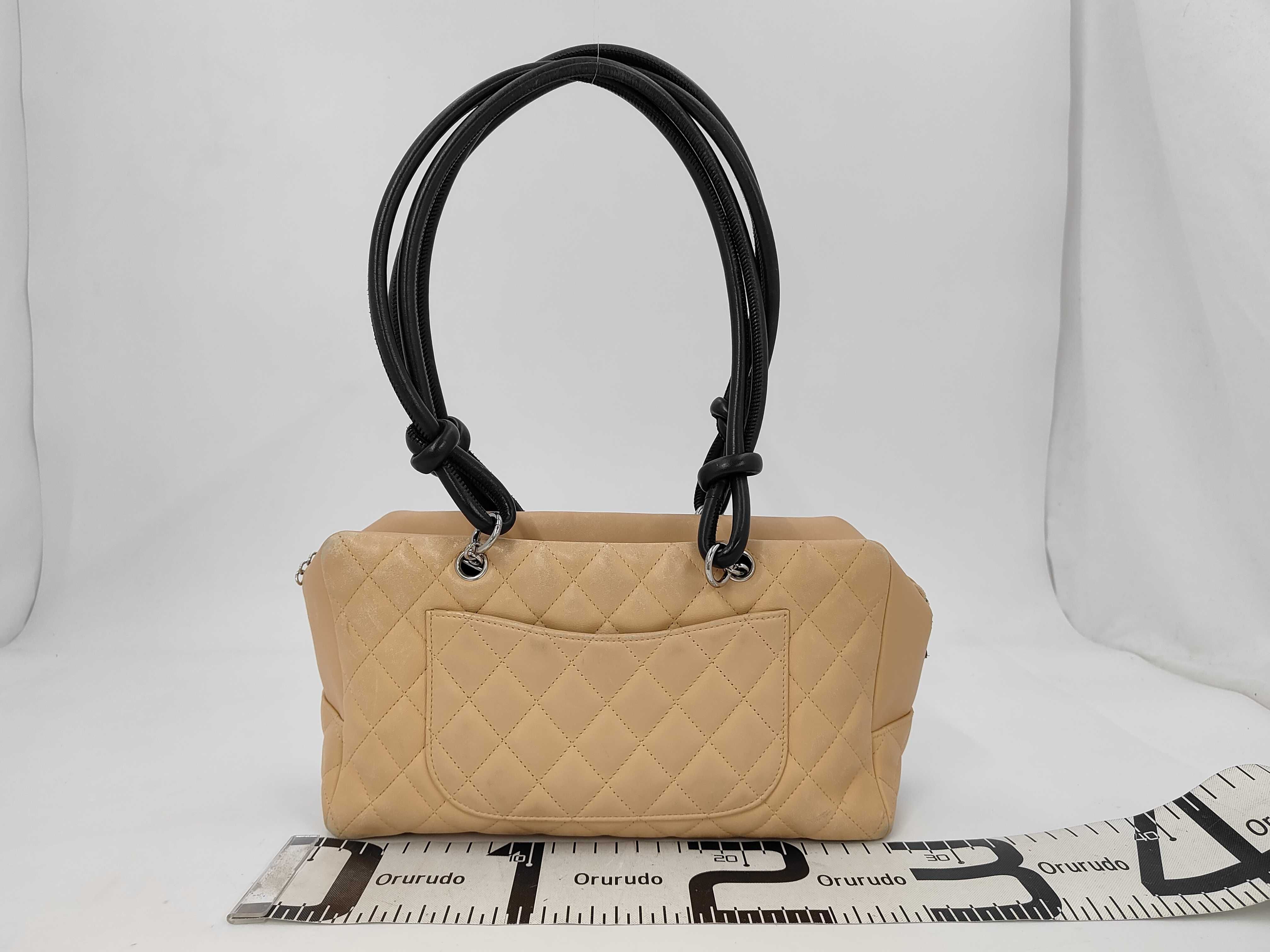 Cambon Line Lambskin Bowling Bag A25171 Shoulder Bag — view 2