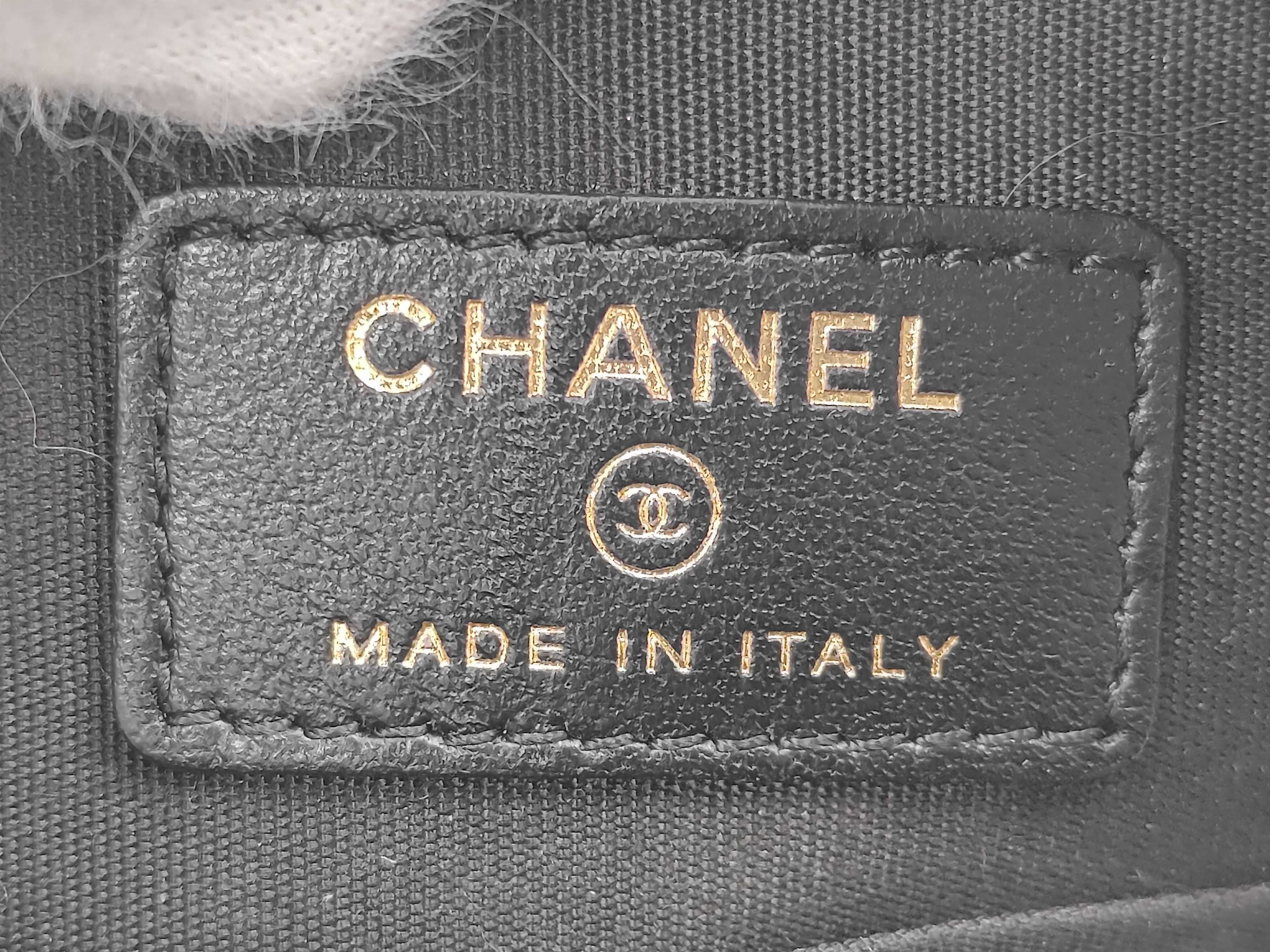 Boy Chanel Matelassé Chain Wallet, Lambskin, Turquoise Blue, Silver Hardware, with Seal and Card, Serial Number in the 20s, Shoulder Bag — view 11
