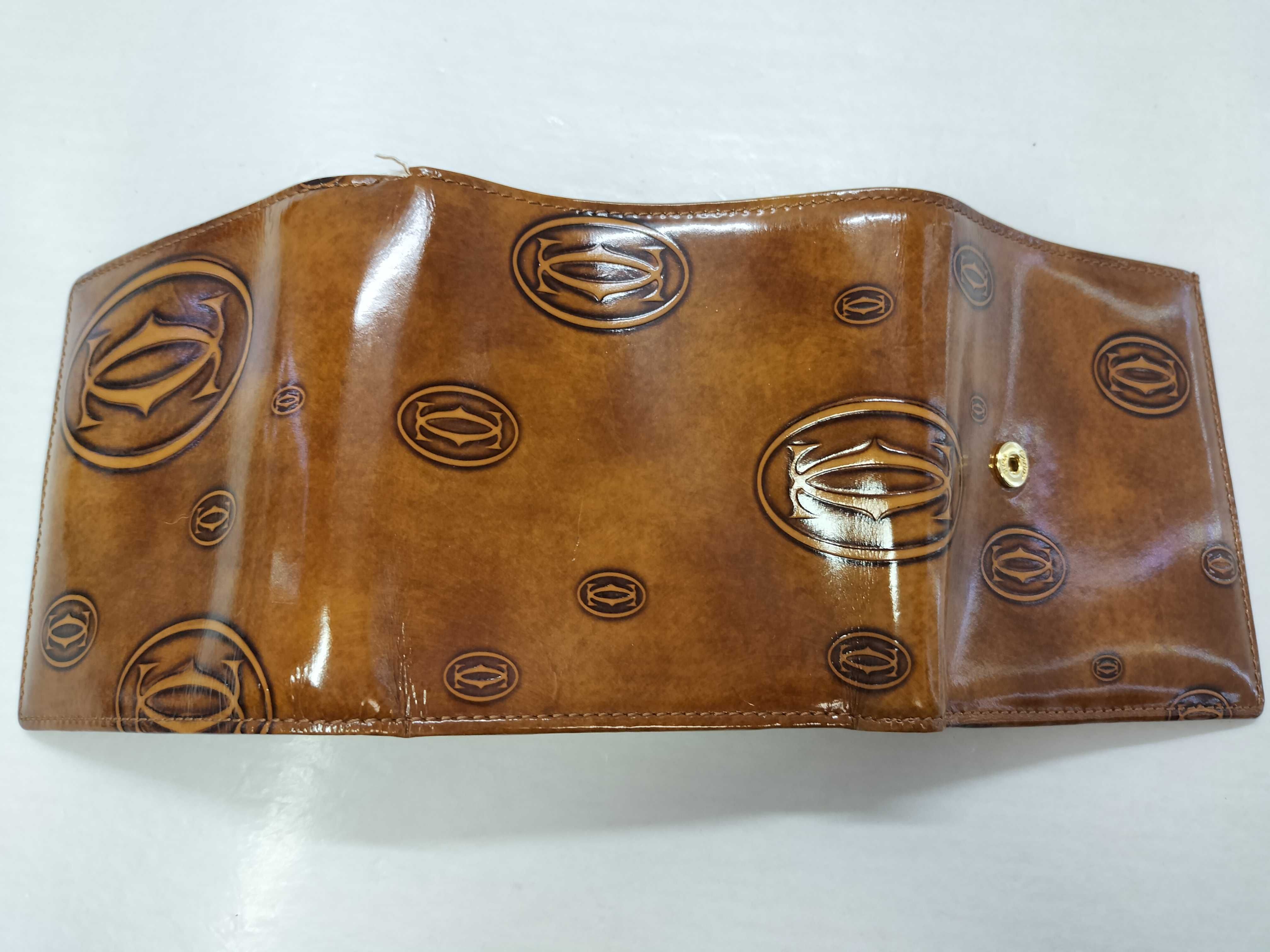 Happy Birthday / Bi-fold wallet / Enamel / Brown / Authenticity verified — view 12