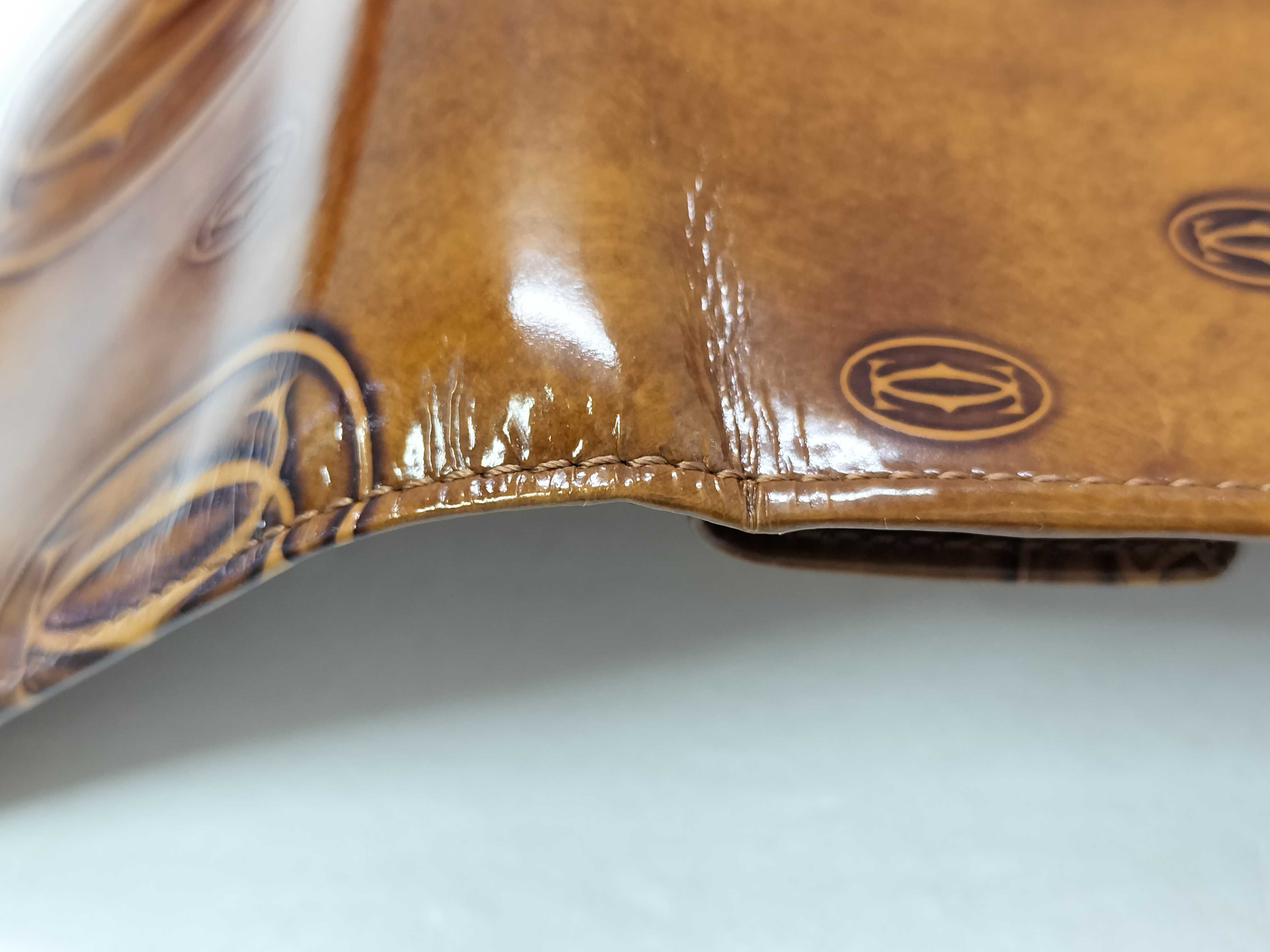 Happy Birthday / Bi-fold wallet / Enamel / Brown / Authenticity verified — view 13