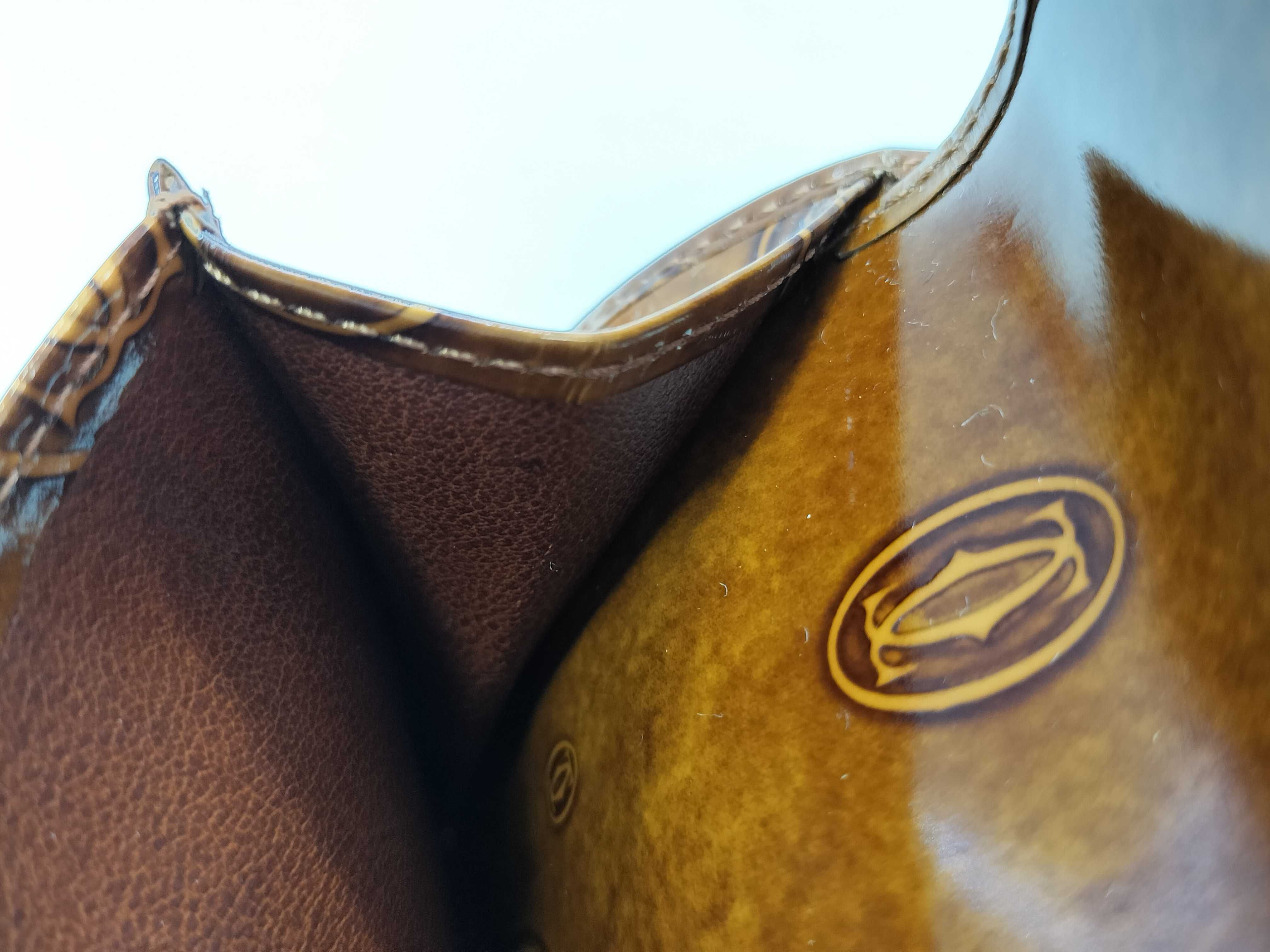 Happy Birthday / Bi-fold wallet / Enamel / Brown / Authenticity verified — view 8