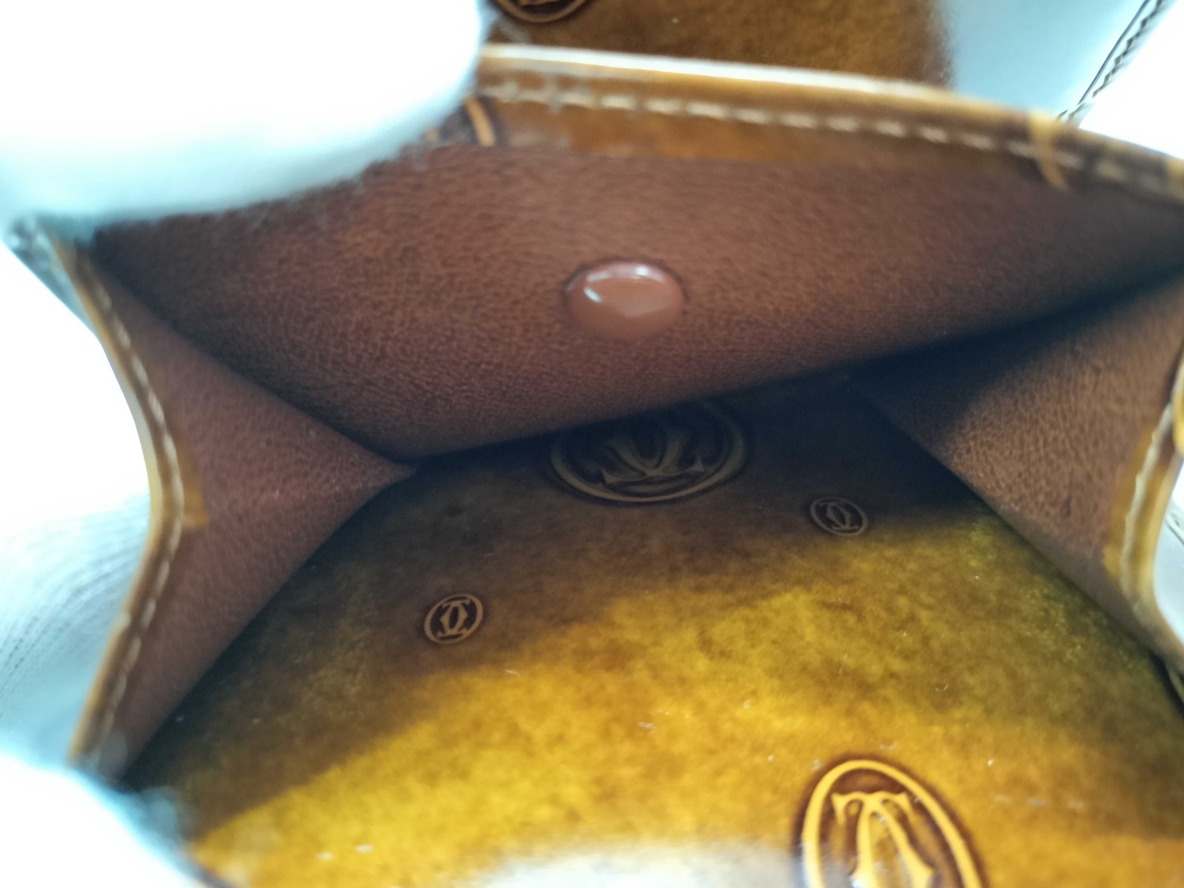 Happy Birthday / Bi-fold wallet / Enamel / Brown / Authenticity verified — view 9
