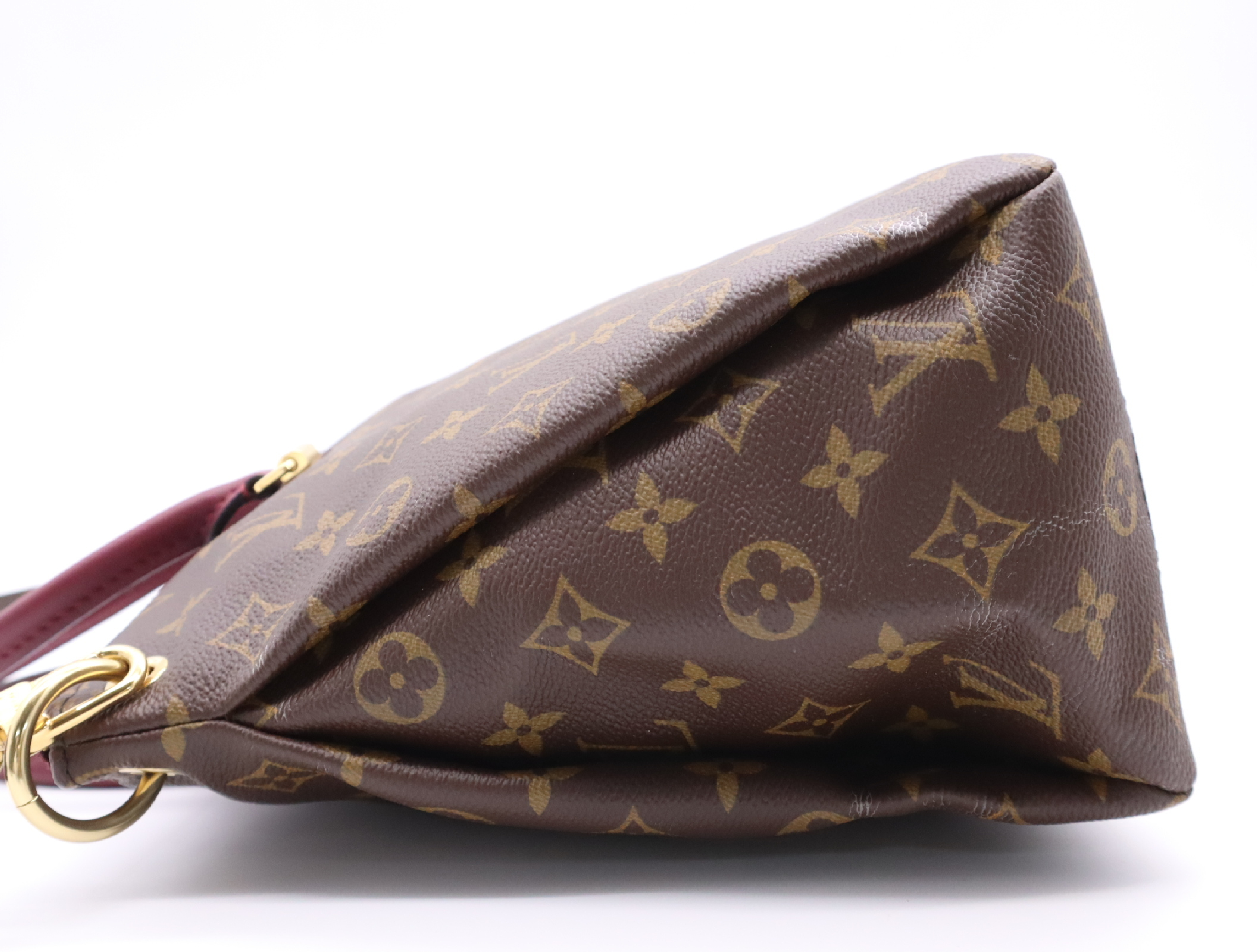 M43705 Monogram Pallas Rose Bruyère Handbag with Shoulder Strap and Dust Bag — view 3