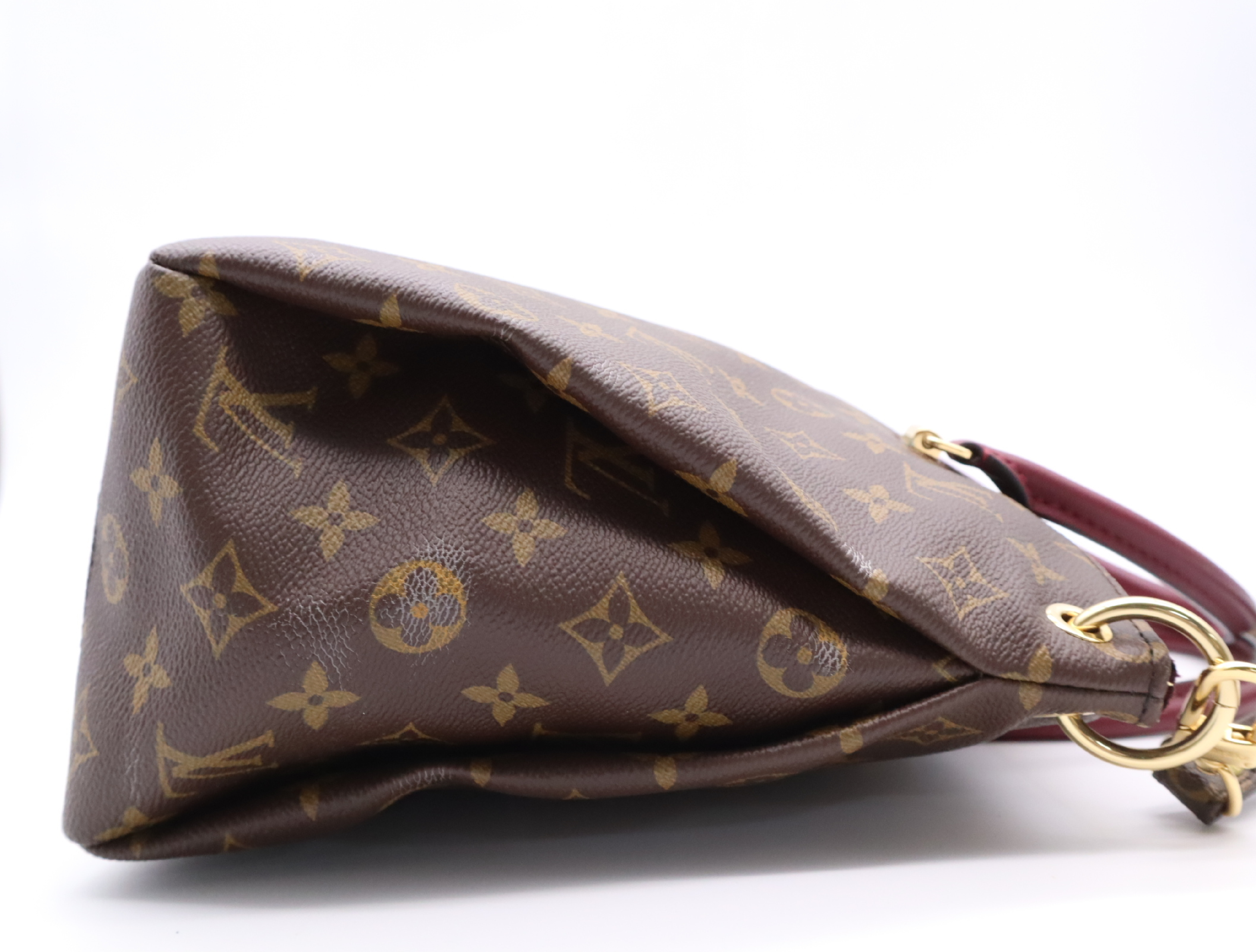M43705 Monogram Pallas Rose Bruyère Handbag with Shoulder Strap and Dust Bag — view 5