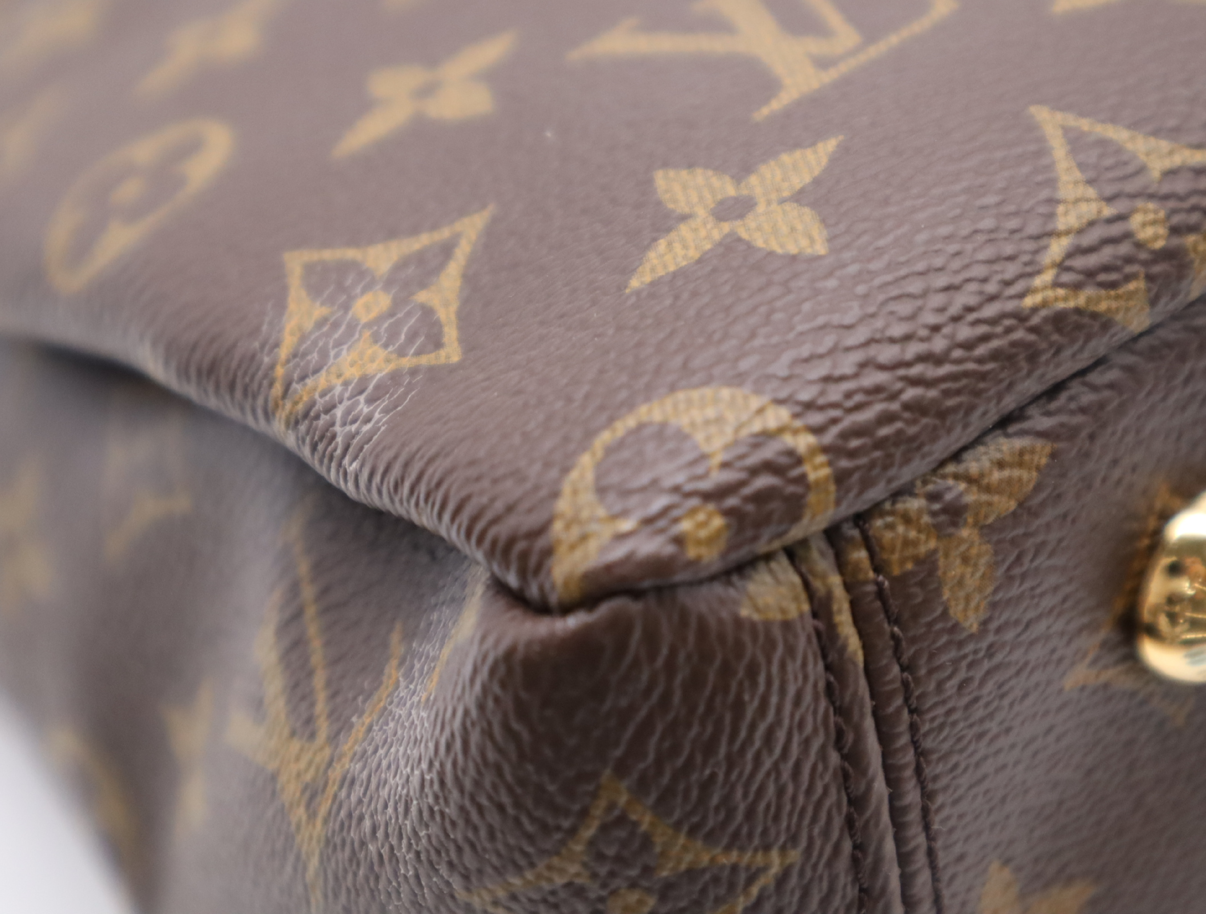 M43705 Monogram Pallas Rose Bruyère Handbag with Shoulder Strap and Dust Bag — view 6