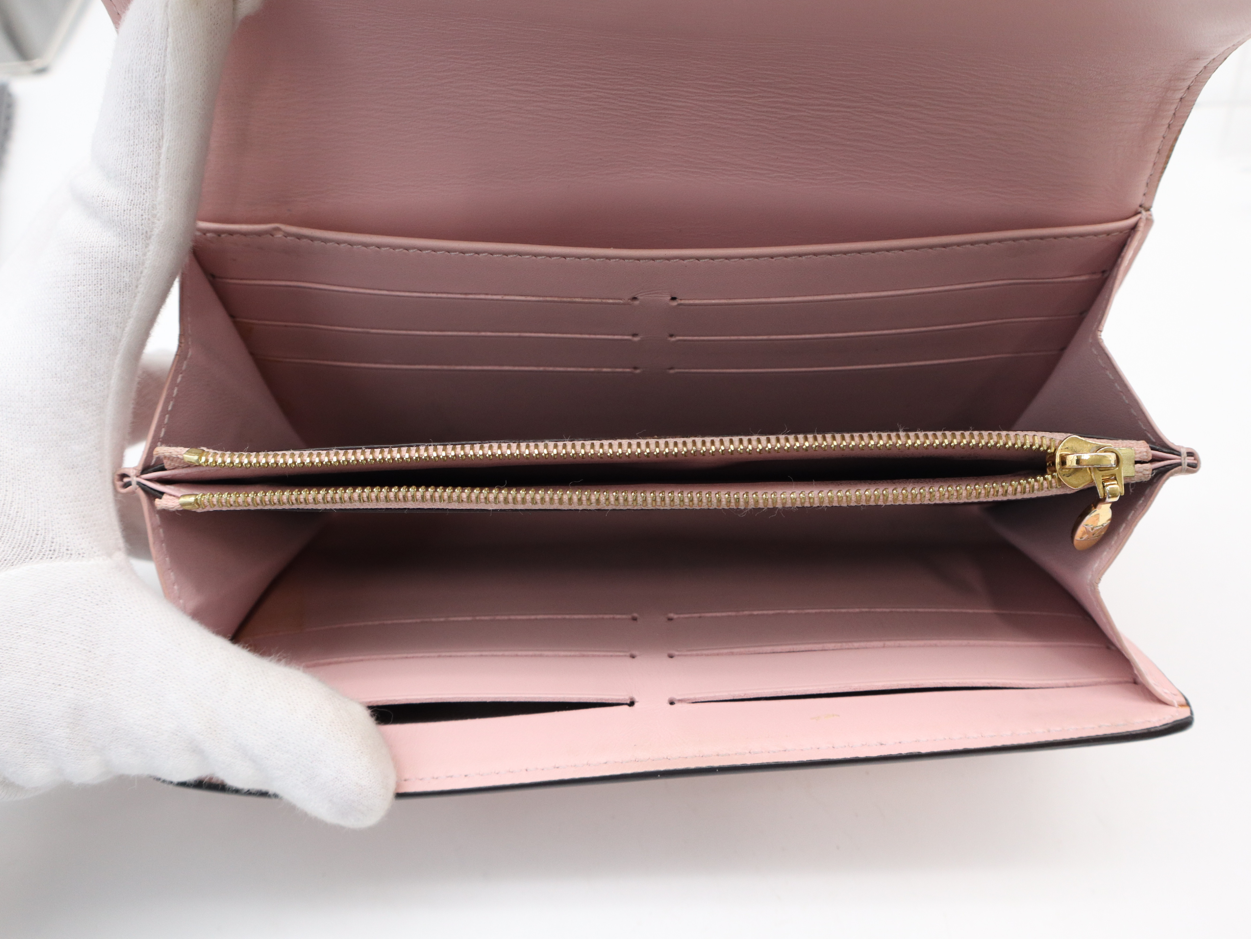 M61719 Monogram Portefeuille Cherrywood Wallet — view 9