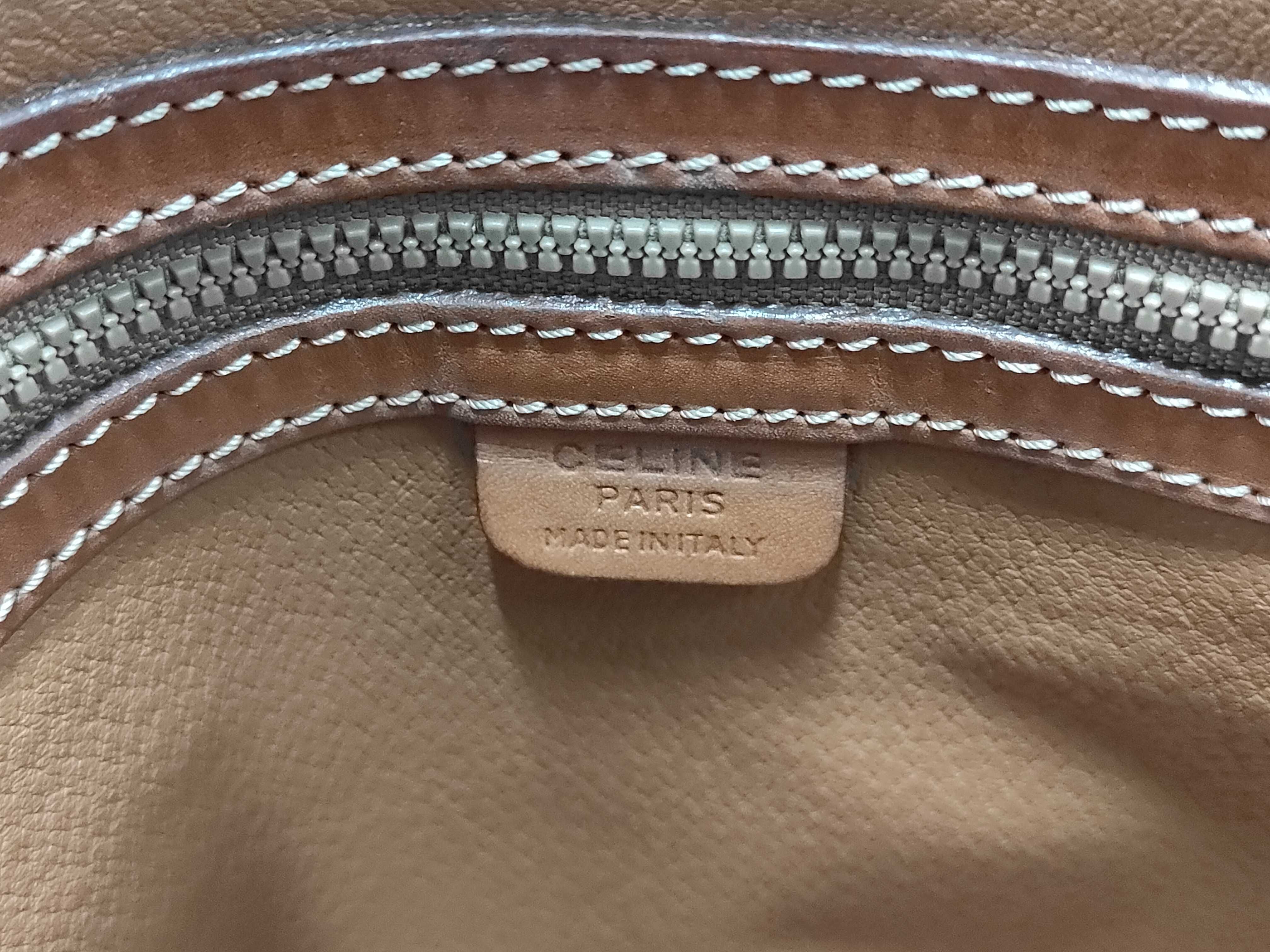 Macadam pattern shoulder bag, brown shoulder bag — view 11