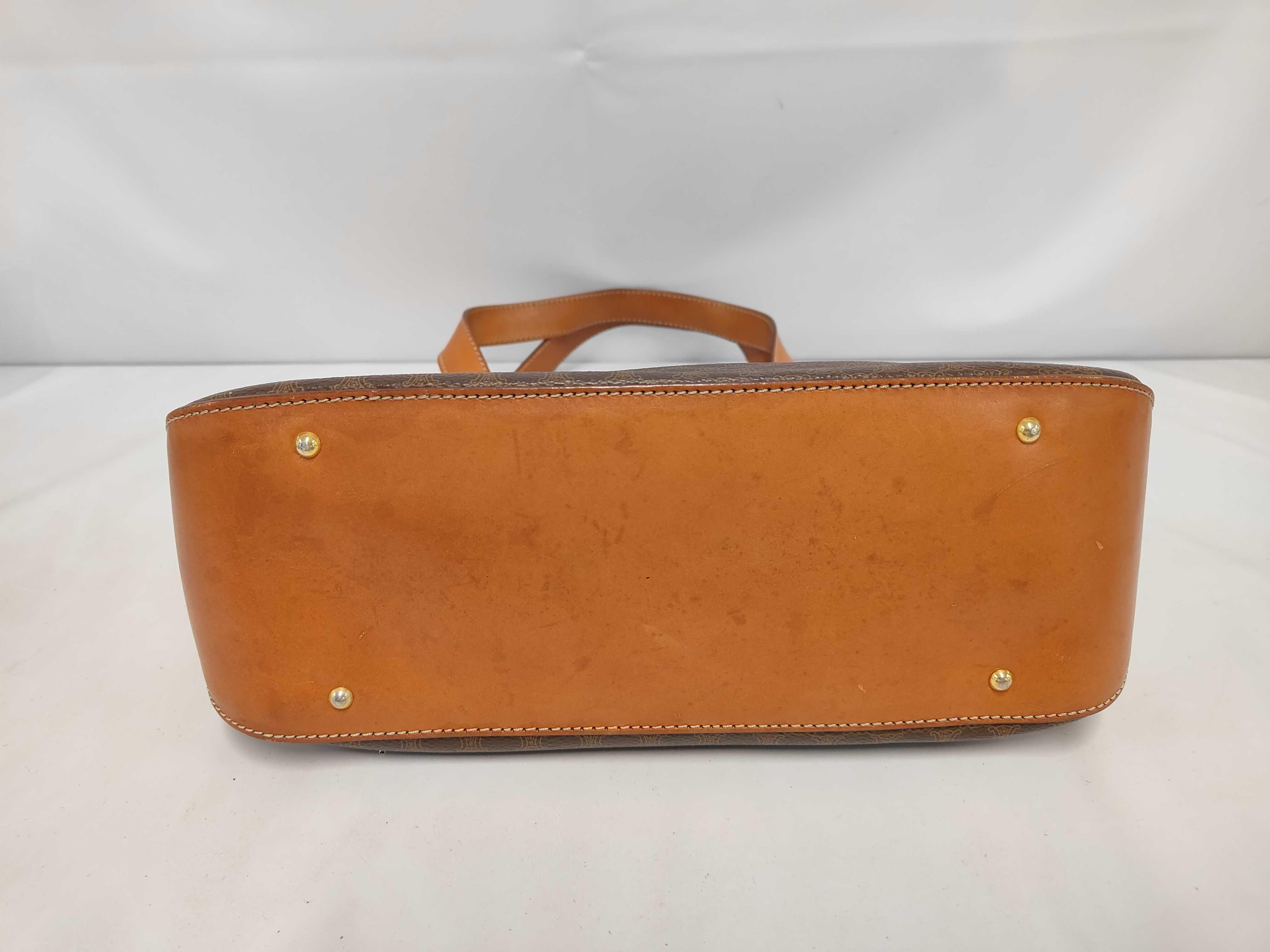 Macadam pattern shoulder bag, brown shoulder bag — view 3