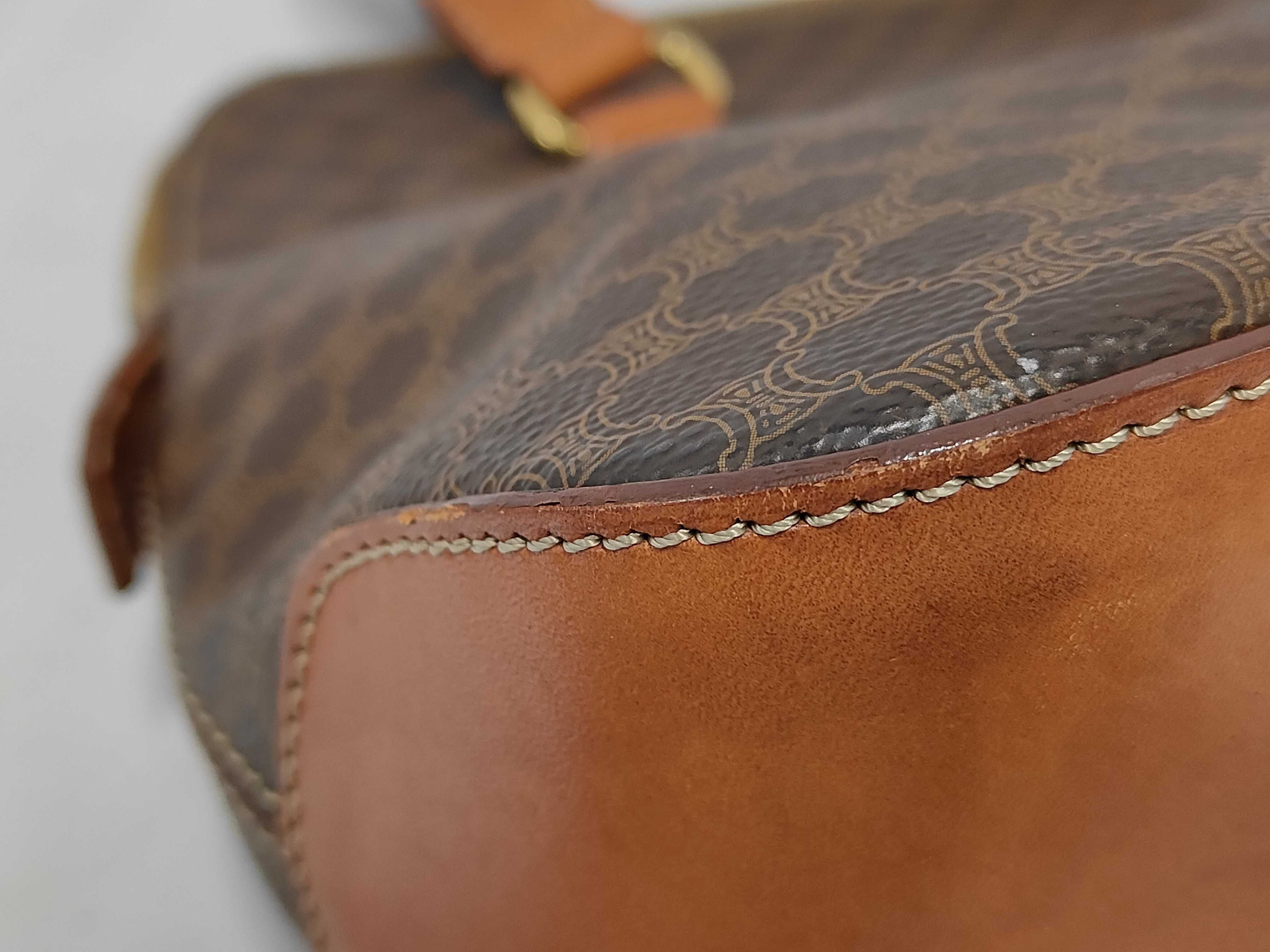 Macadam pattern shoulder bag, brown shoulder bag — view 4