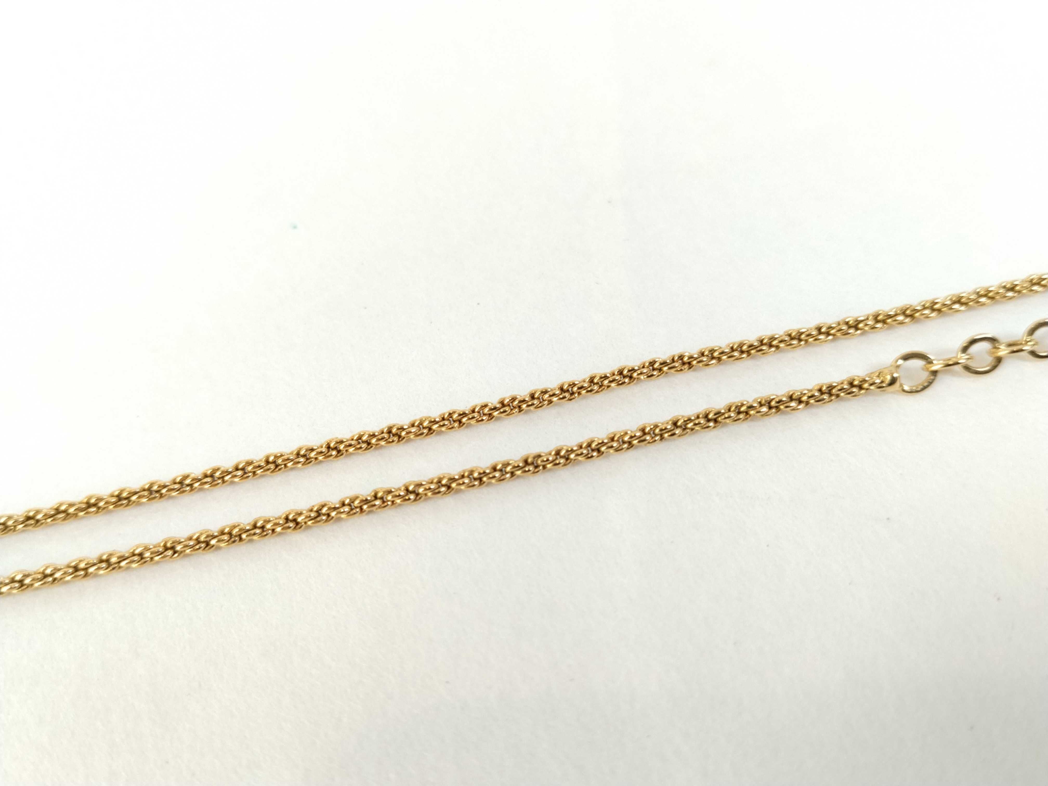 Necklace CD Logo GP Gold Color Necklace — view 7