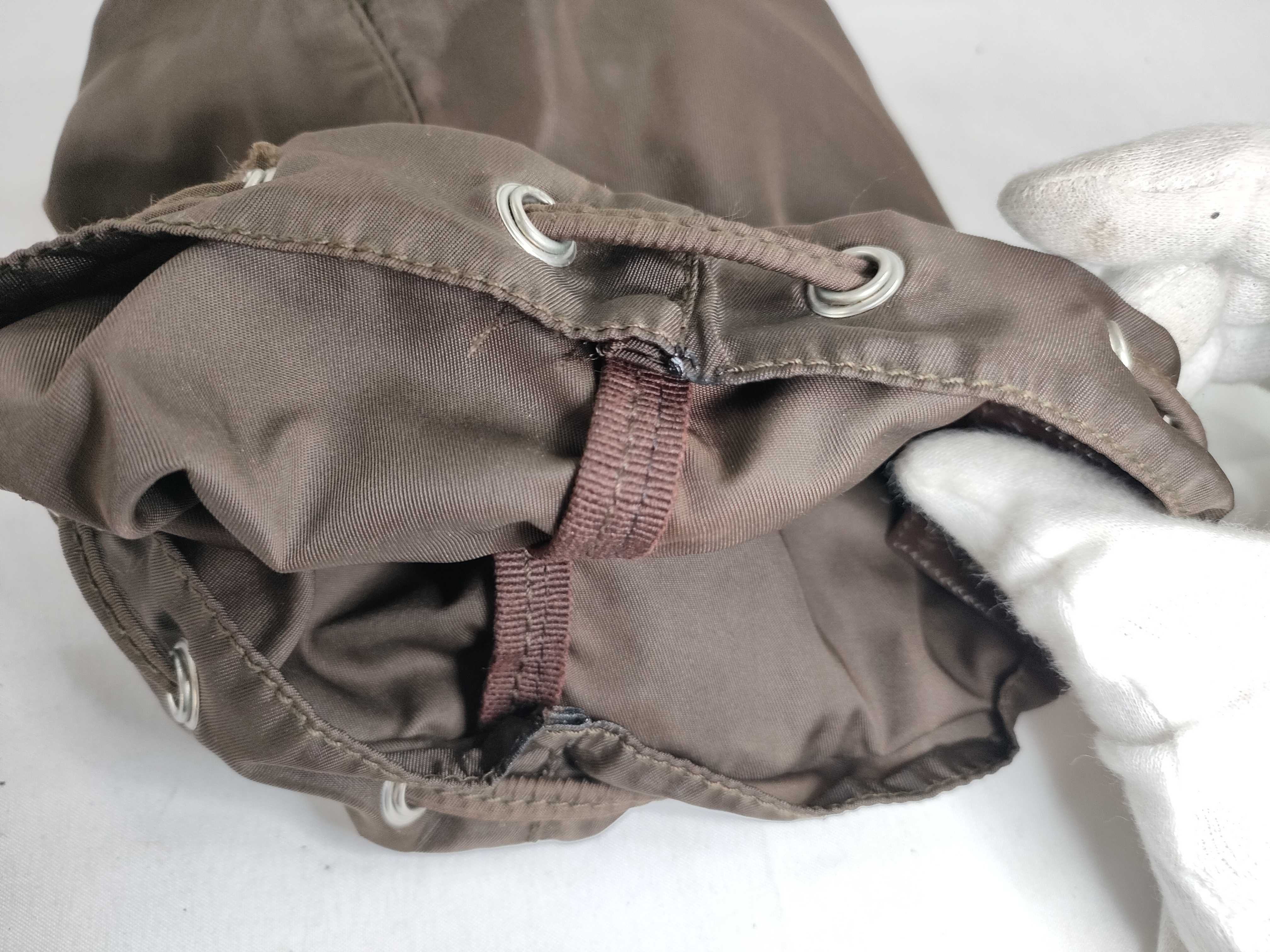 Nylon Prada Brown Pouch — view 7