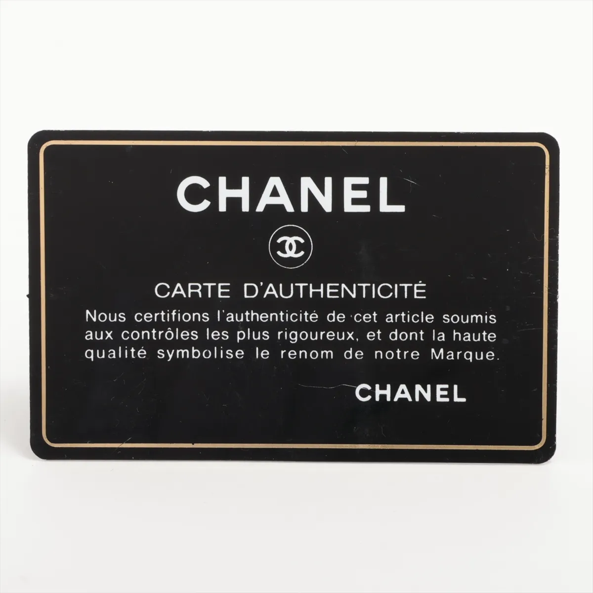 Camellia PVC Pouch Black Silver Hardware 26877526 — view 8