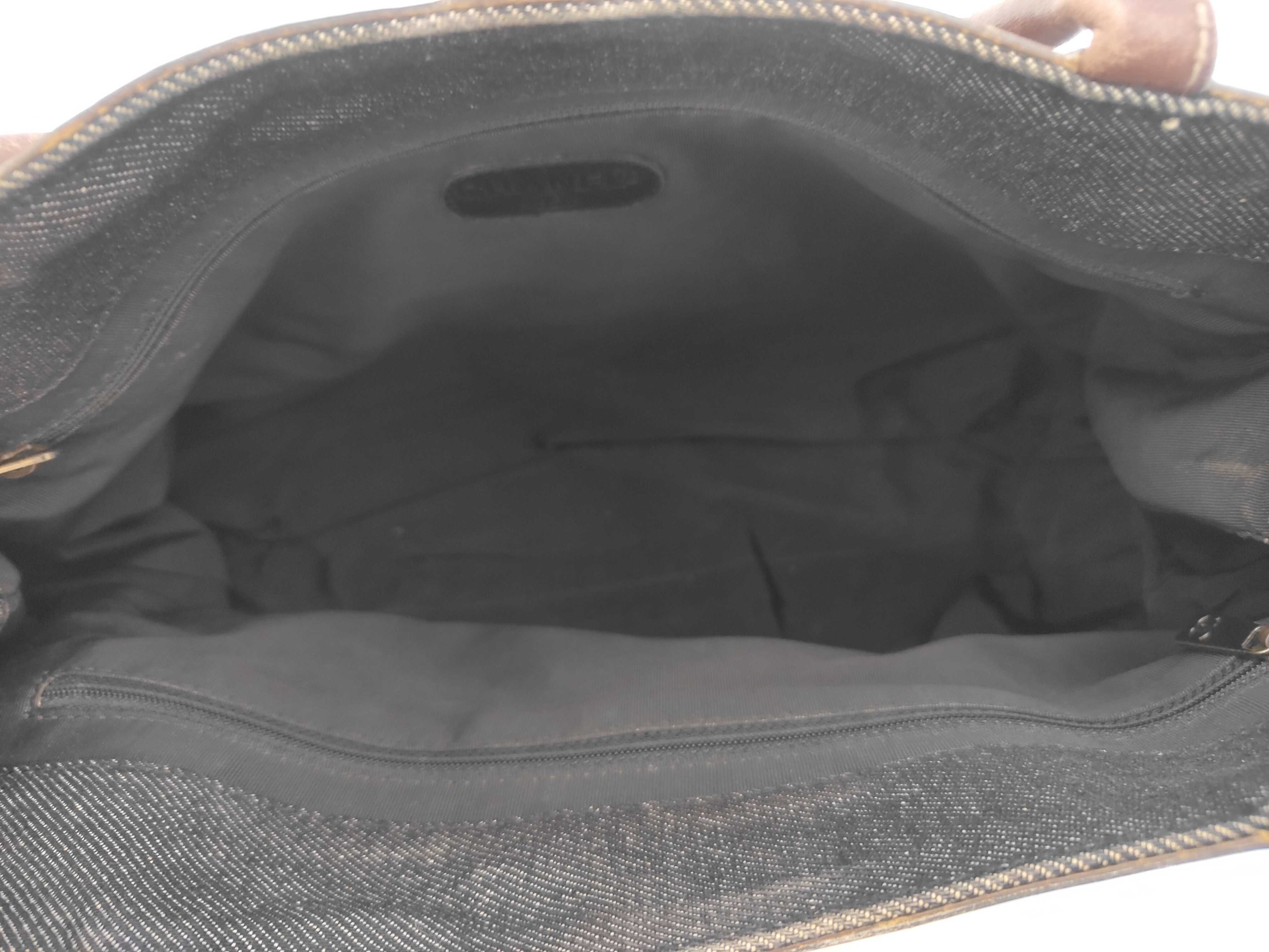 denim tote bag — view 8