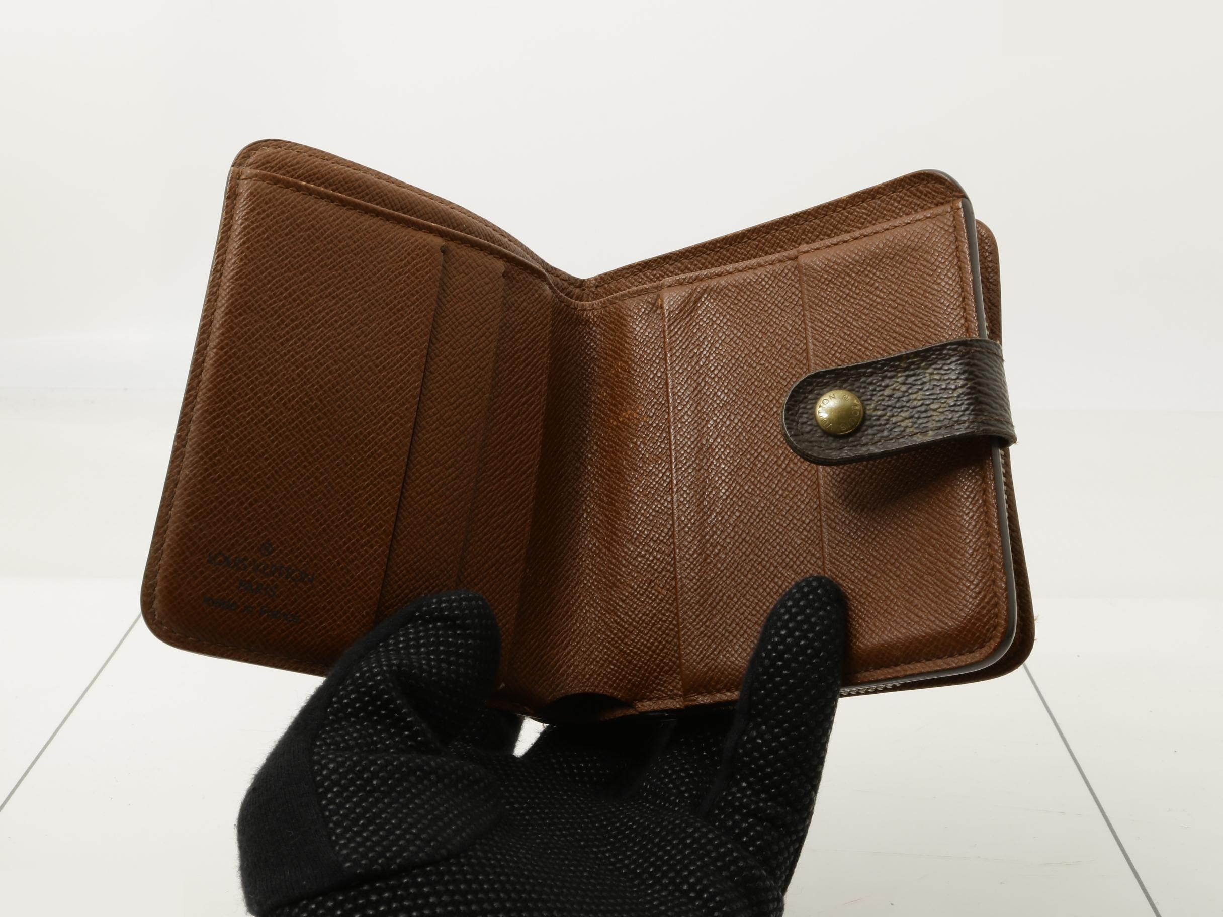 Monogram Compact Zip Bi-fold Wallet — view 4