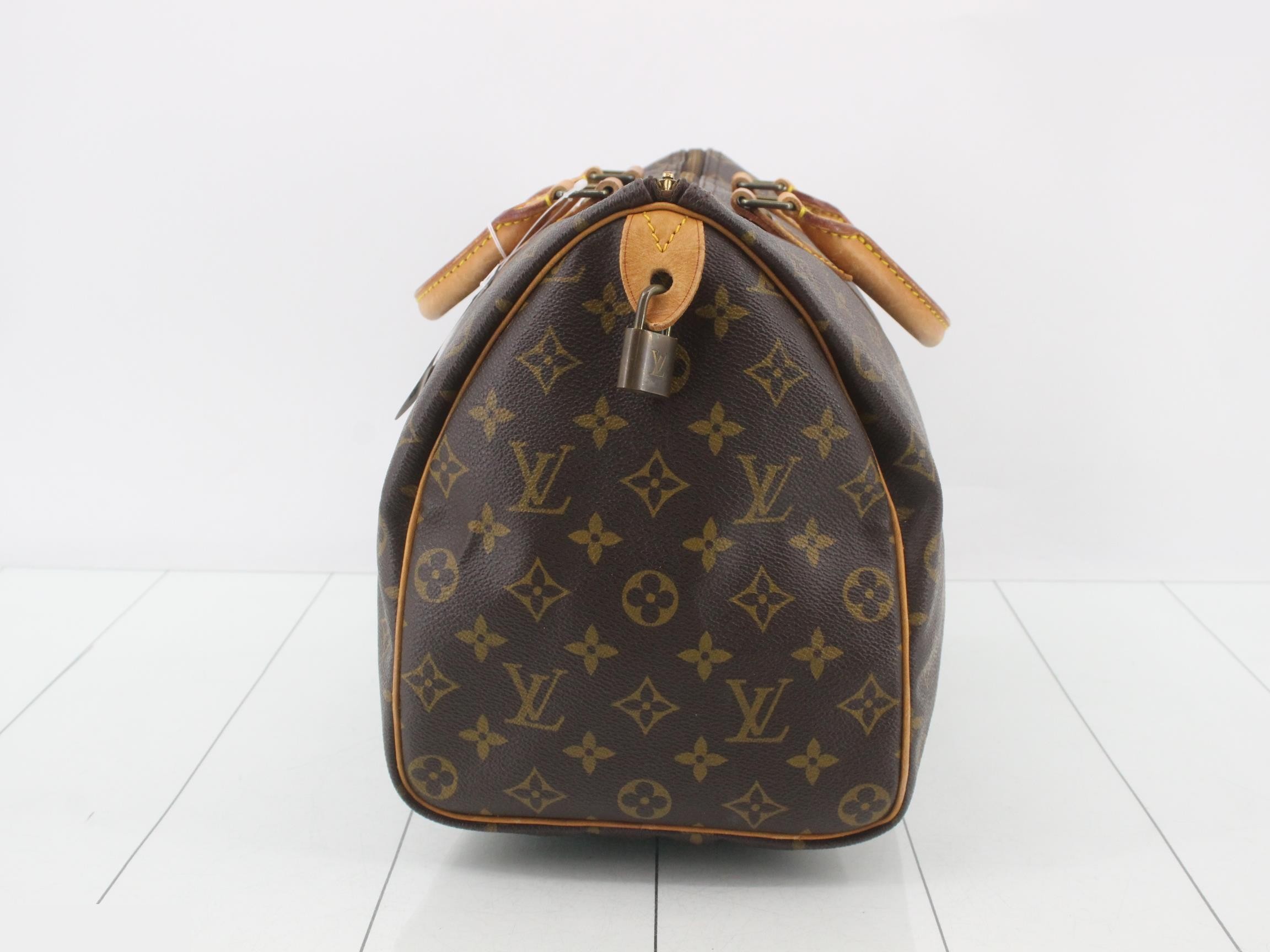 Monogram Speedy 35 (older model) handbag — view 3