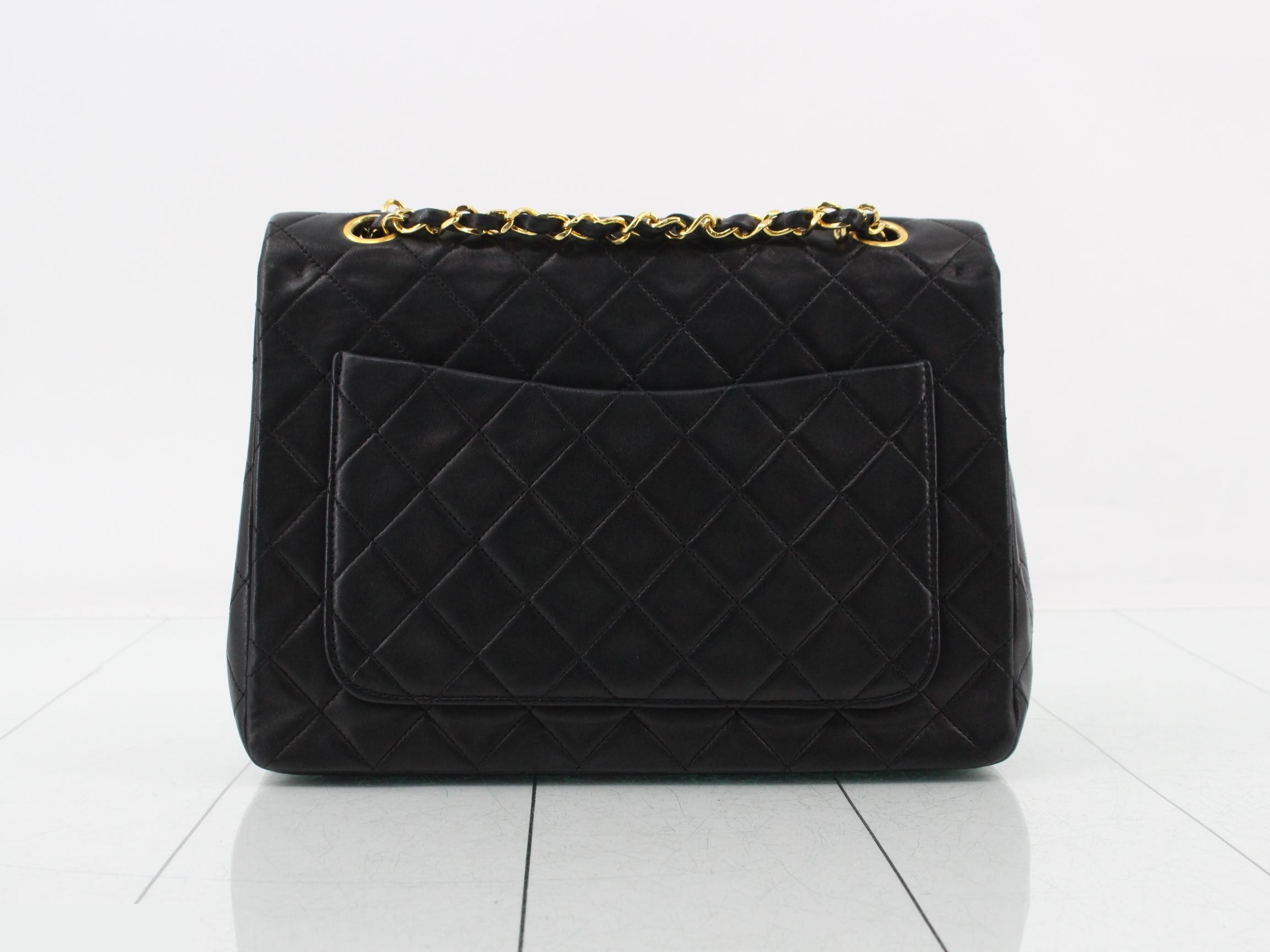 Lambskin Matelassé 25 Double Flap Double Chain Shoulder Bag — view 2