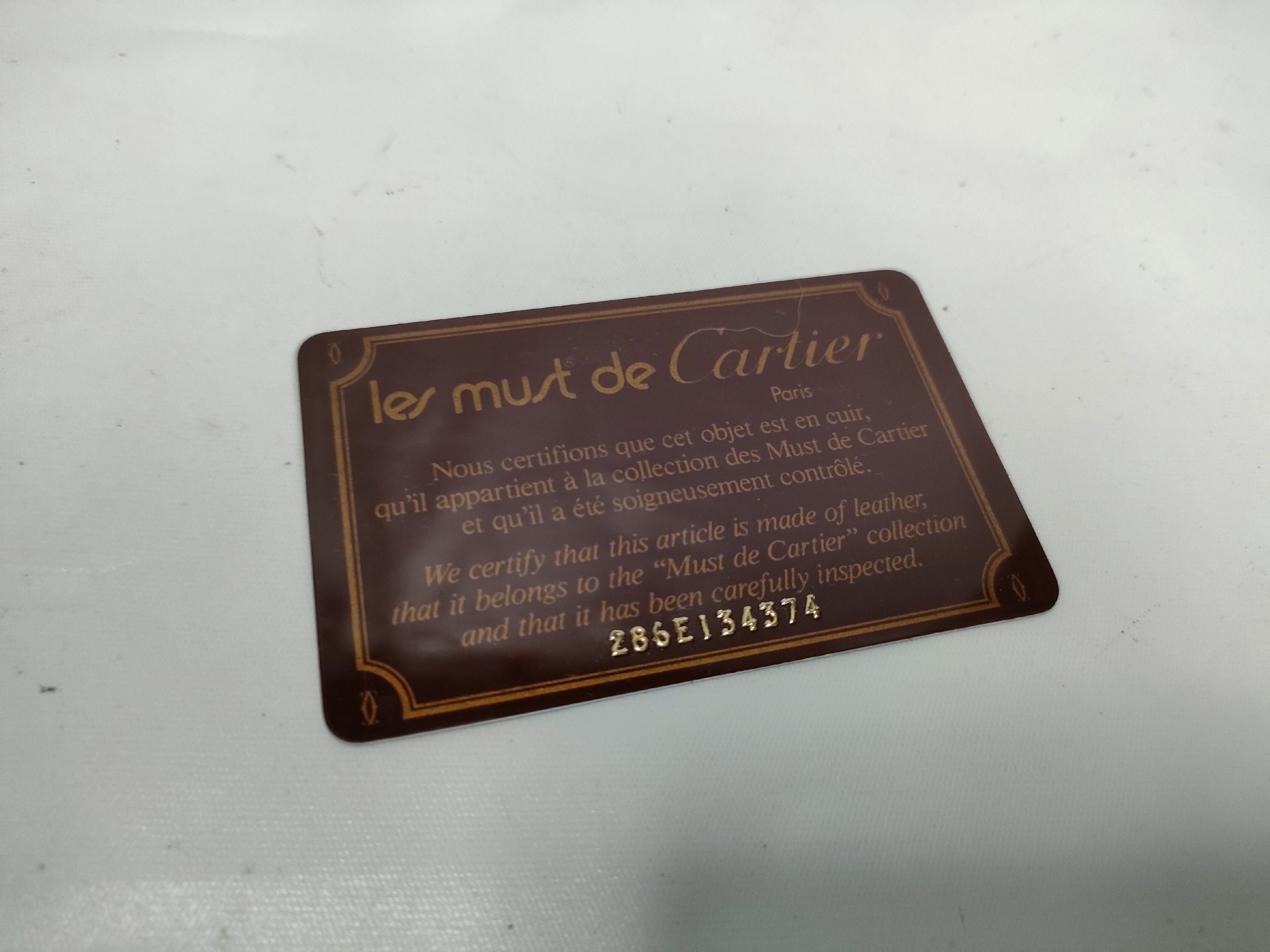 folding wallet / with guarantee card — view 12