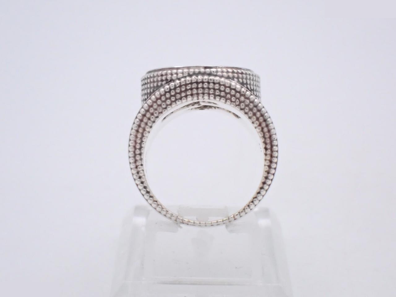 Interlocking G Ring, Size 50, AG925, 15.7g — view 3