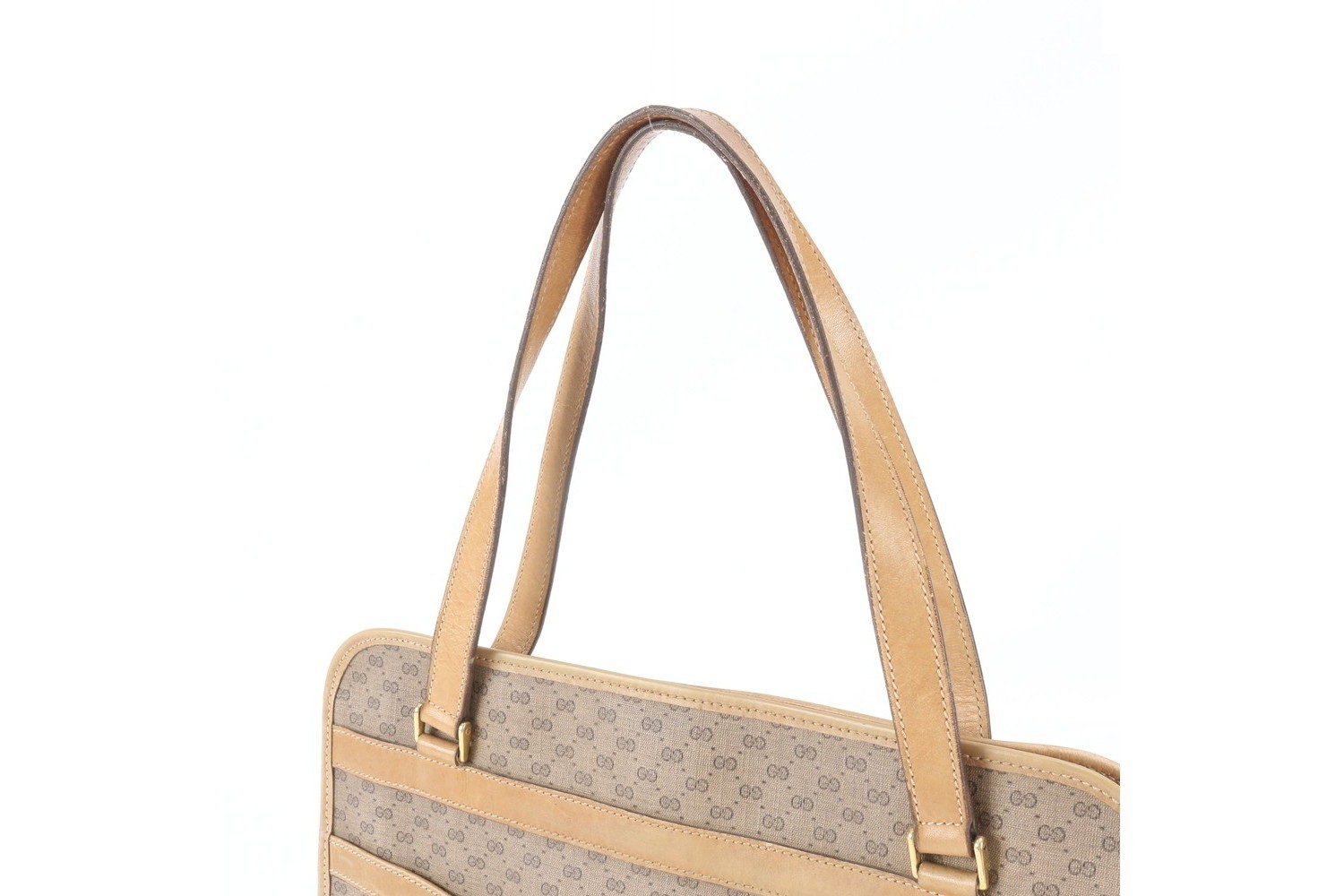 Micro GG Leather Tote Bag, Shoulder Bag — view 2