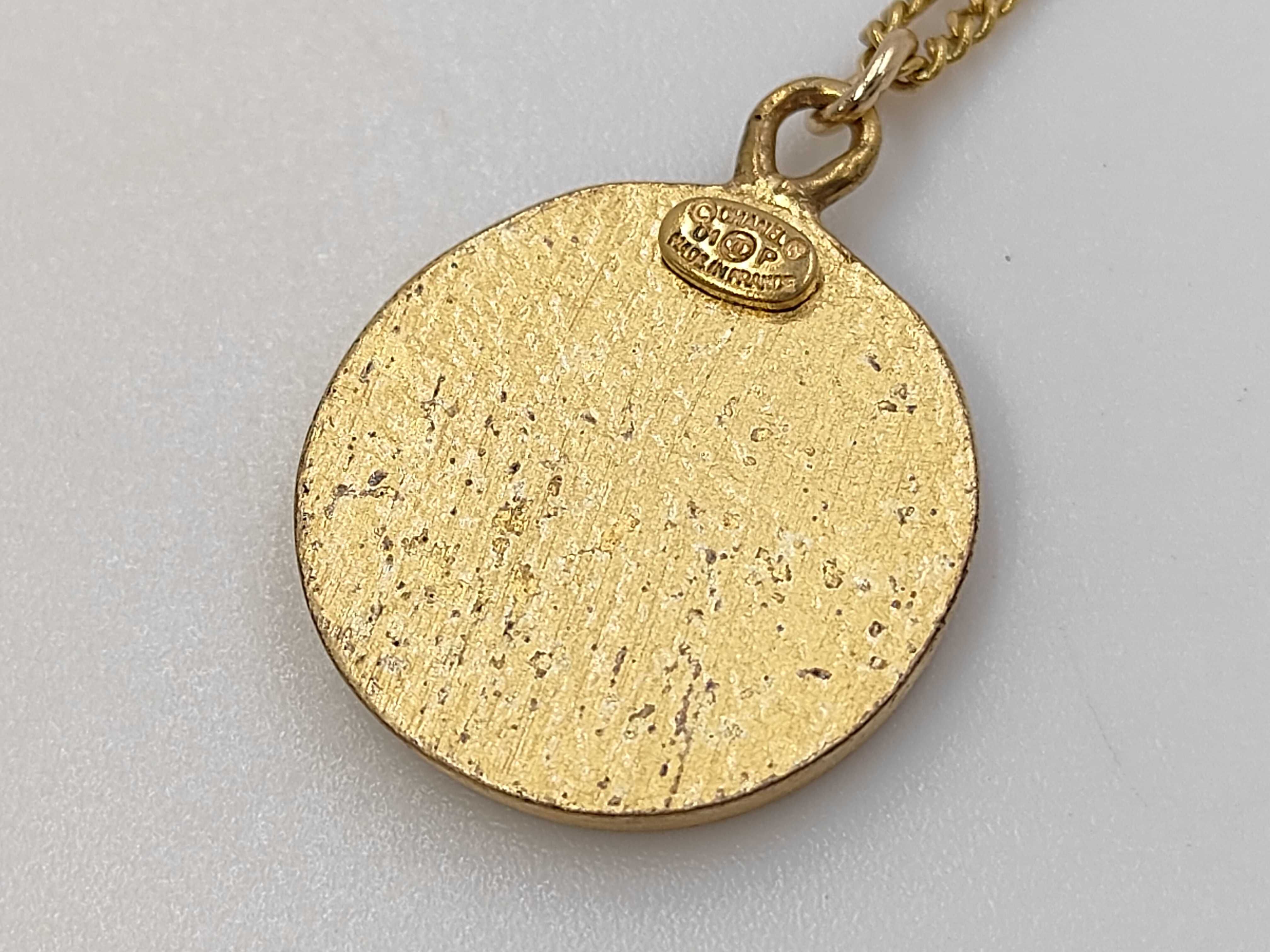 Coin Motif Coco Mark Necklace (with embellishment) 01P — view 3
